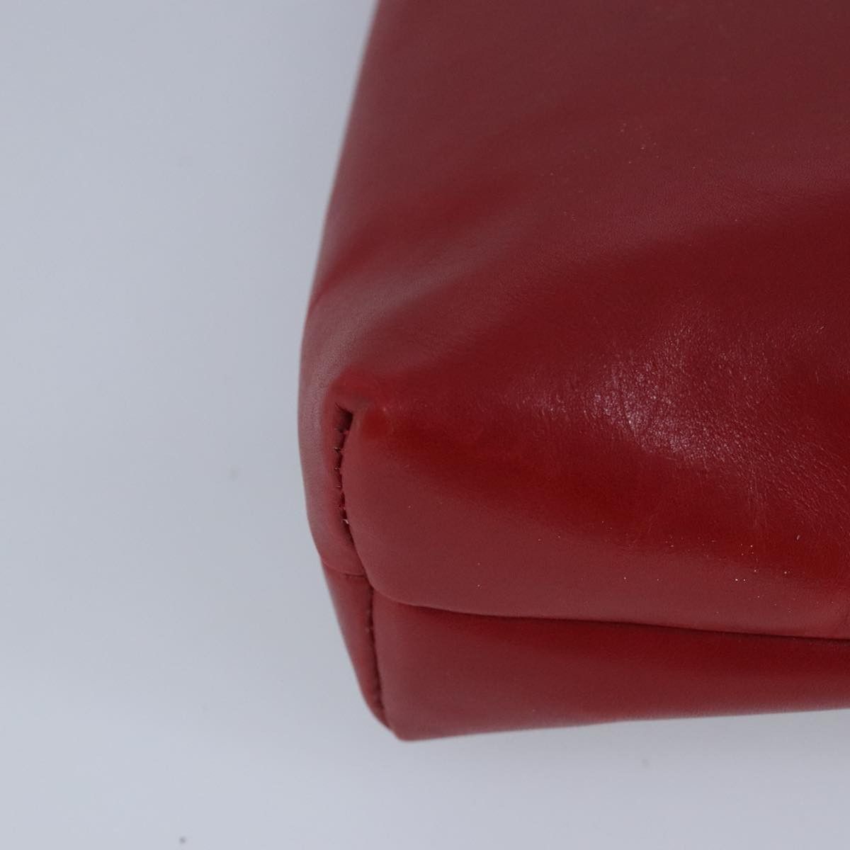 Salvatore Ferragamo Vara Red Leather Shoulder Bag (Pre-Owned) Size ONE SIZE - 11 Thumbnail