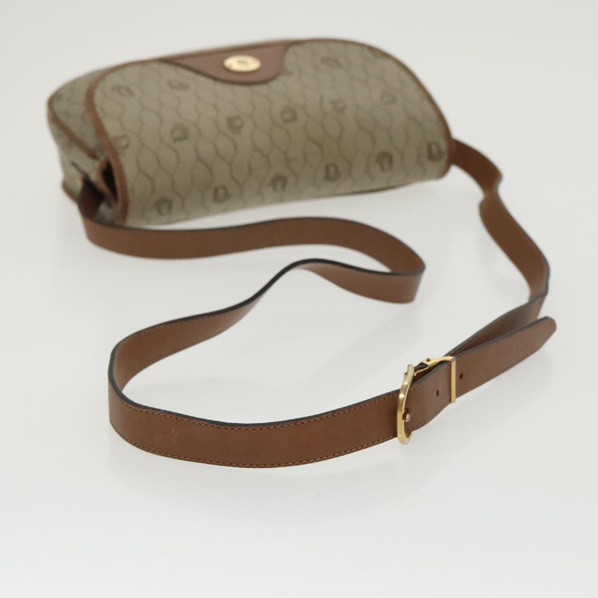 Dior Honeycomb Beige Canvas Shoulder Bag (Pre-Owned) Size ONE SIZE - 6 Thumbnail