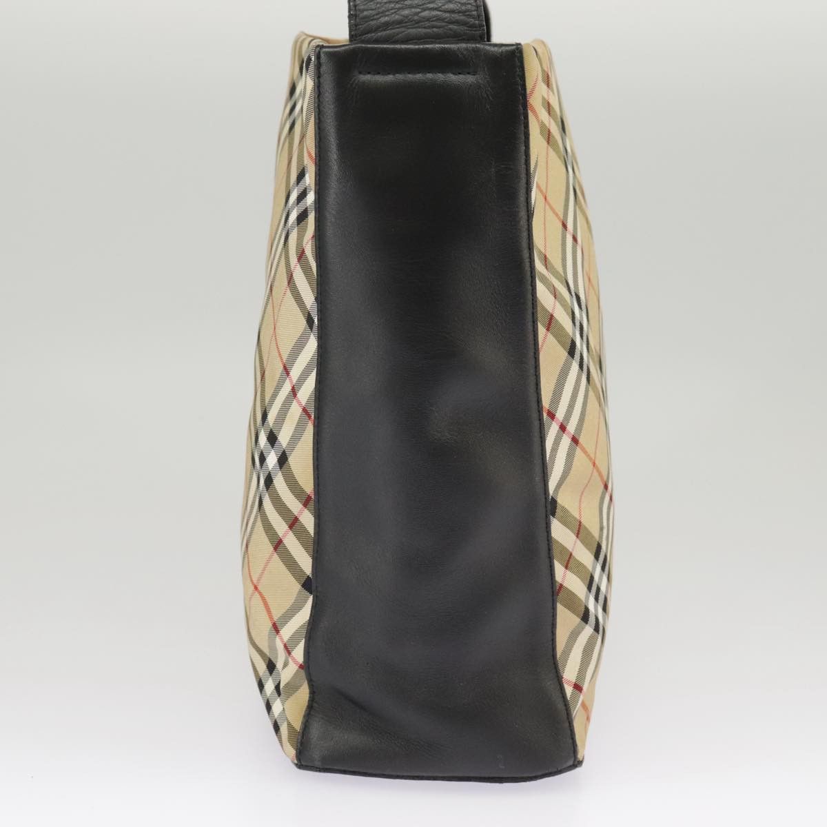 Burberry Nova Check Beige Canvas Shoulder Bag (Pre-Owned) Size ONE SIZE - 3 Thumbnail