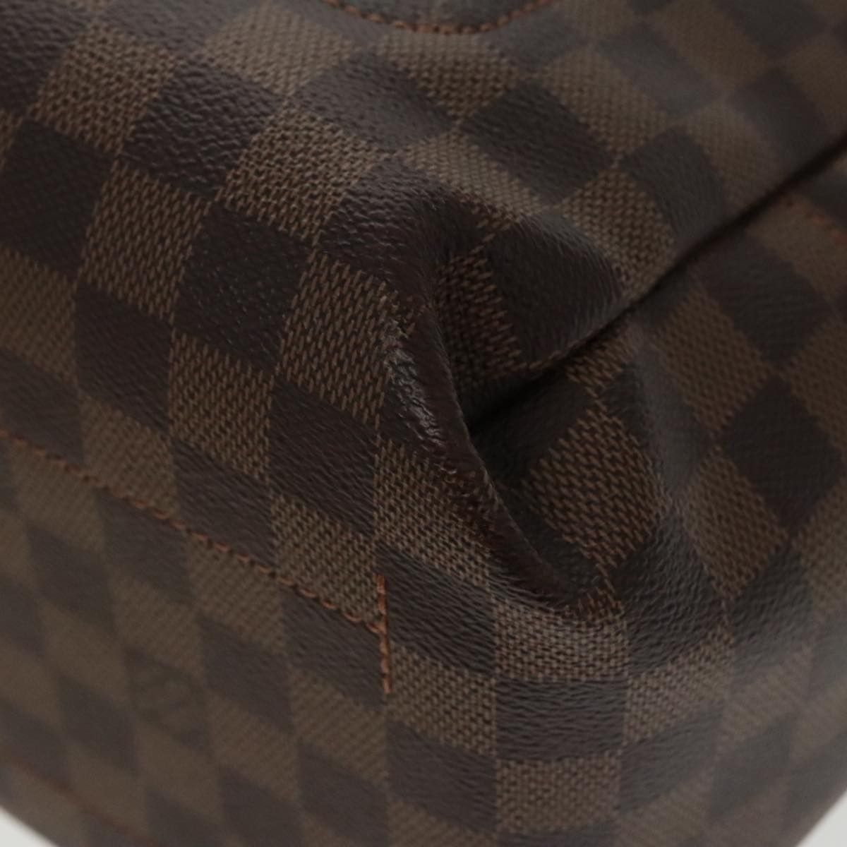 Louis Vuitton Belmont Brown Canvas Tote Bag (Pre-Owned) Size ONE SIZE - 12 Thumbnail