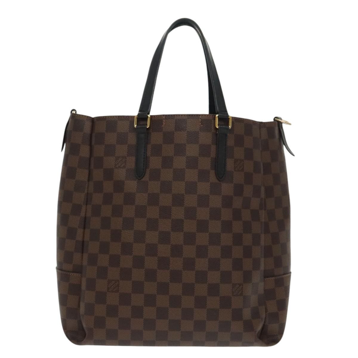 Louis Vuitton Belmont Brown Canvas Tote Bag (Pre-Owned) Size ONE SIZE - 2 Thumbnail
