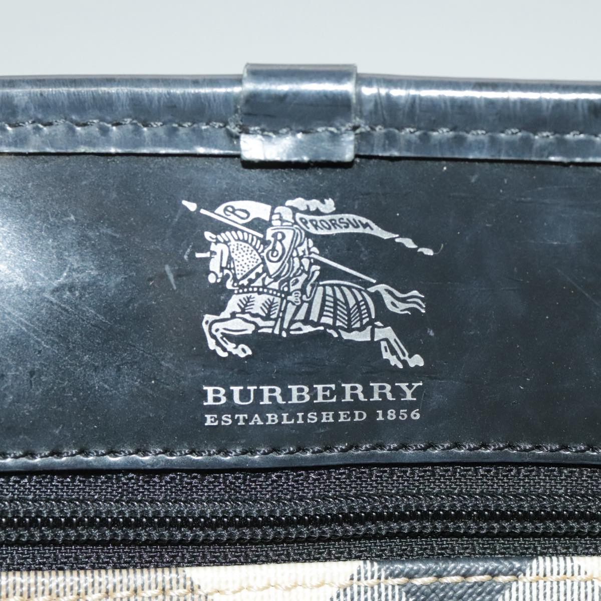 Burberry Nova Check Beige Canvas Handbag (Pre-Owned) Size ONE SIZE - 15 Thumbnail