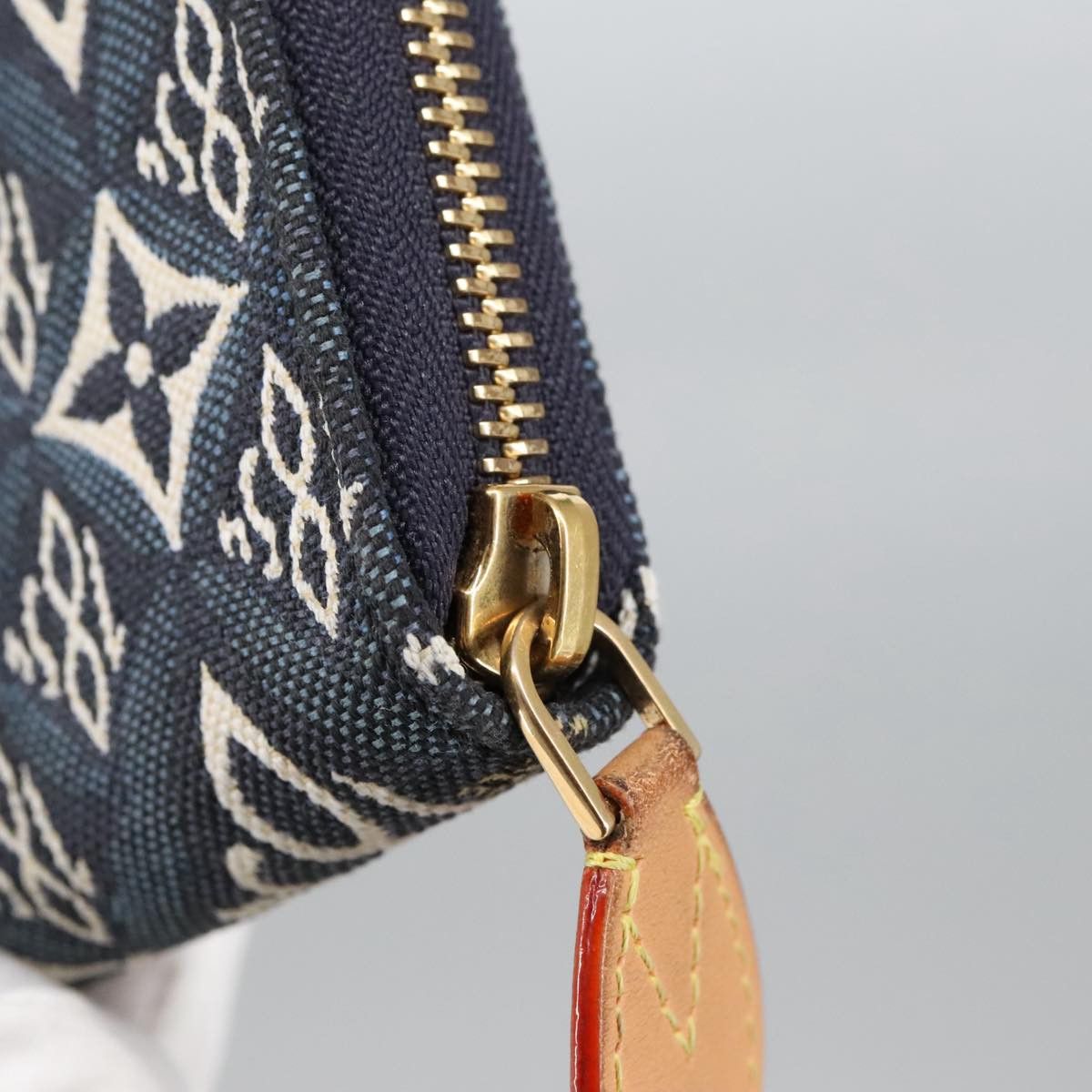 Louis Vuitton Portefeuille Zippy Blue Canvas Wallet (Pre-Owned) Size ONE SIZE - 7 Thumbnail