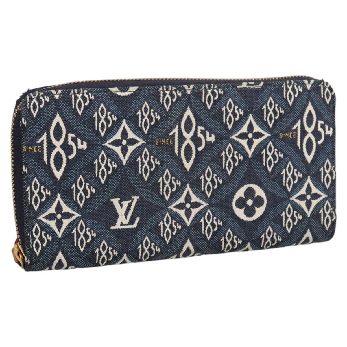 Louis Vuitton Portefeuille Zippy Blue Canvas Wallet (Pre-Owned) Size ONE SIZE - 13 Thumbnail