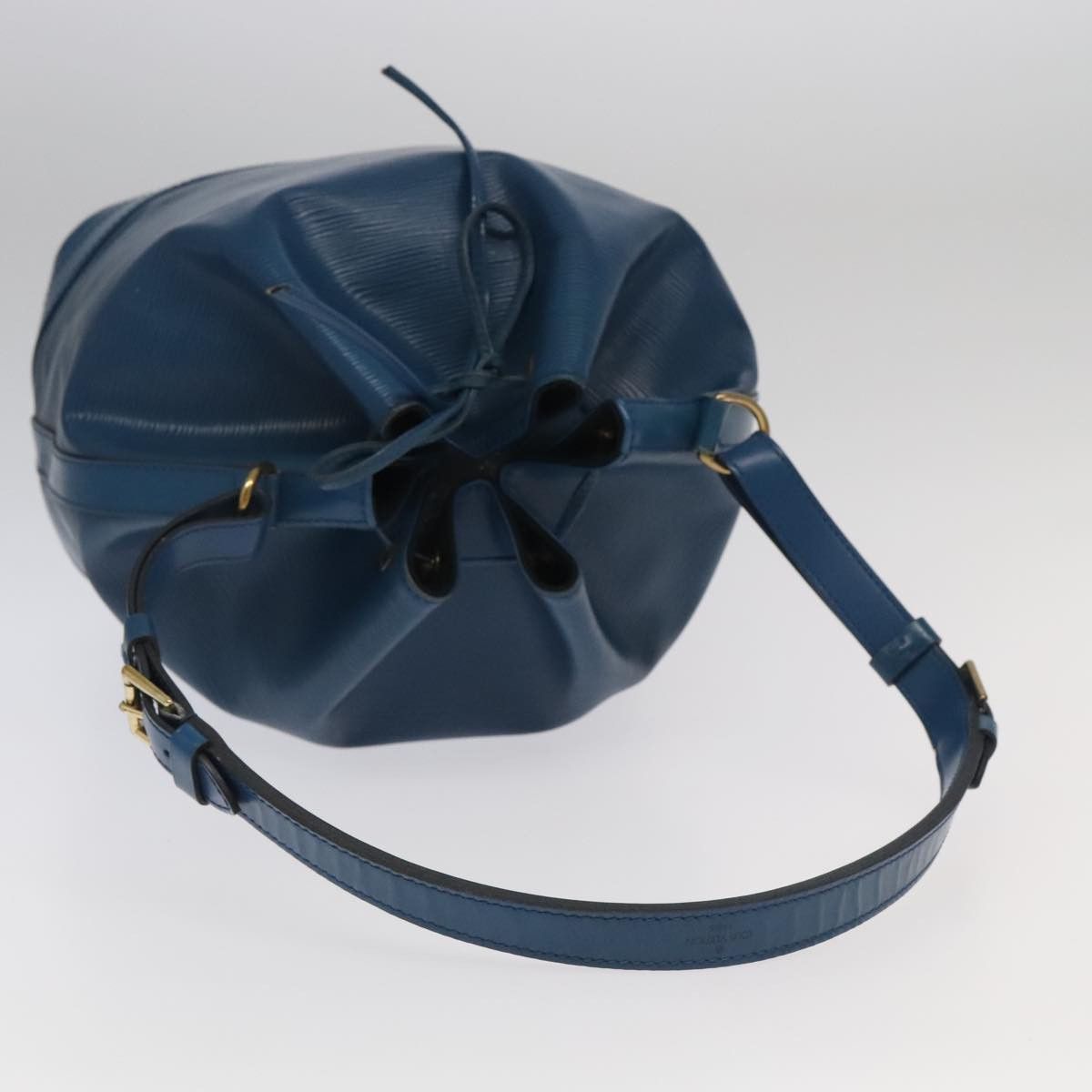 Louis Vuitton Noe Blue Leather Shoulder Bag (Pre-Owned) Size ONE SIZE - 7 Thumbnail