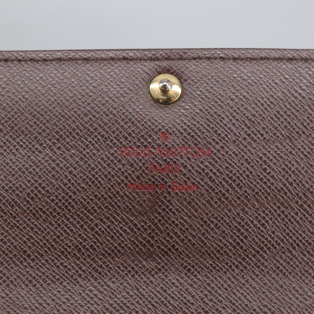 Louis Vuitton Portefeuille Sarah Brown Canvas Wallet (Pre-Owned) Size ONE SIZE - 13 Thumbnail