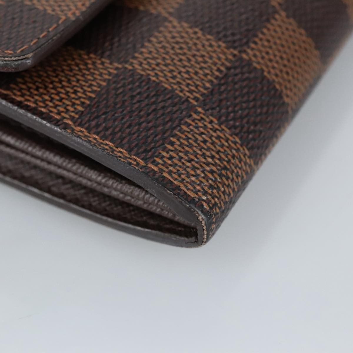 Louis Vuitton Portefeuille Sarah Brown Canvas Wallet (Pre-Owned) Size ONE SIZE - 8 Thumbnail
