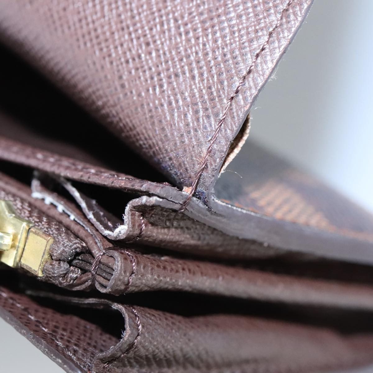 Louis Vuitton Portefeuille Sarah Brown Canvas Wallet (Pre-Owned) Size ONE SIZE - 15 Thumbnail