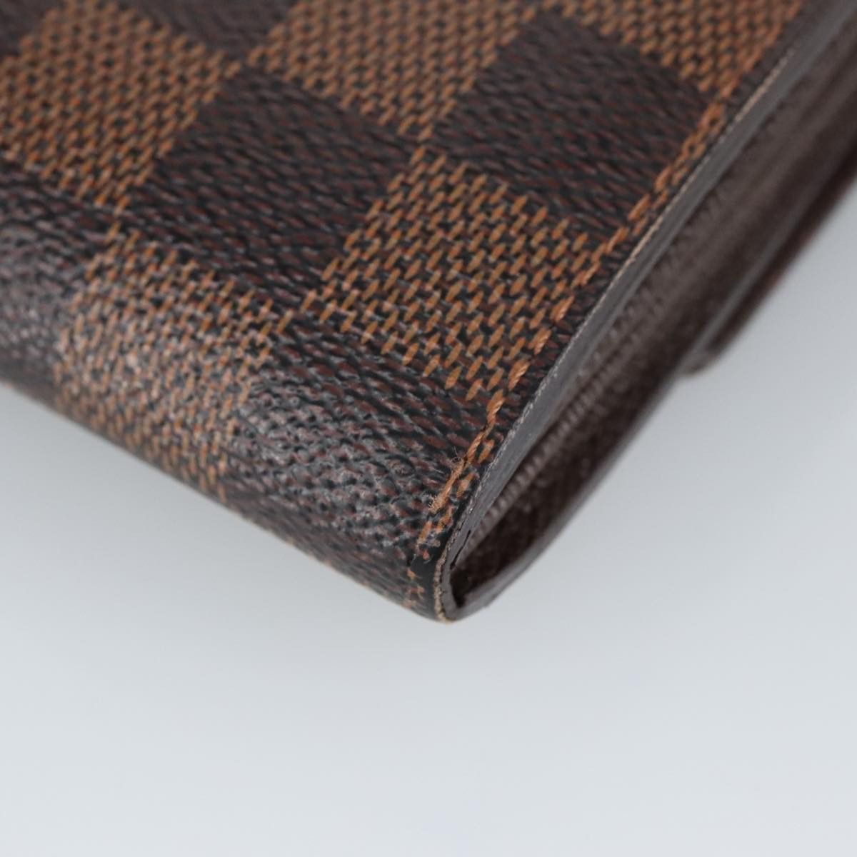 Louis Vuitton Portefeuille Sarah Brown Canvas Wallet (Pre-Owned) Size ONE SIZE - 9 Thumbnail