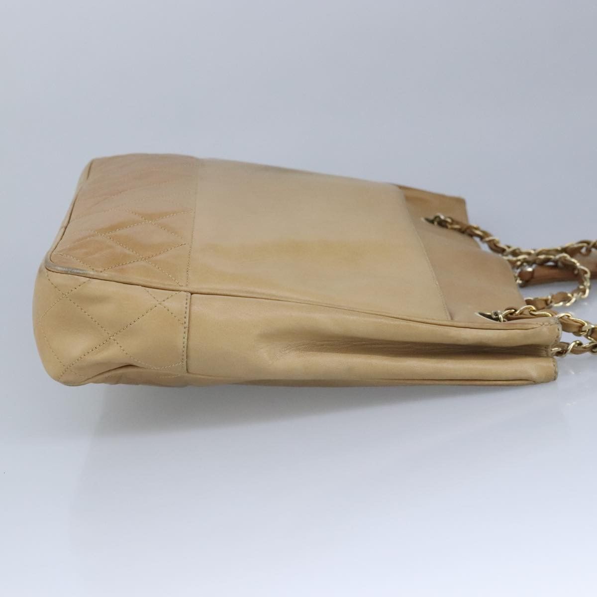 Chanel - Brown Leather Shoulder Bag (Pre-Owned) Size ONE SIZE - 5 Thumbnail