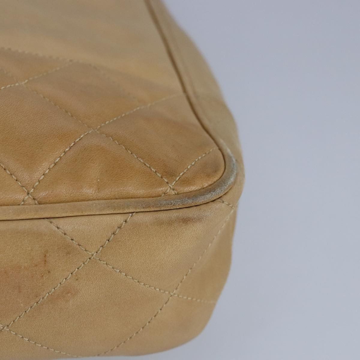 Chanel - Brown Leather Shoulder Bag (Pre-Owned) Size ONE SIZE - 11 Thumbnail
