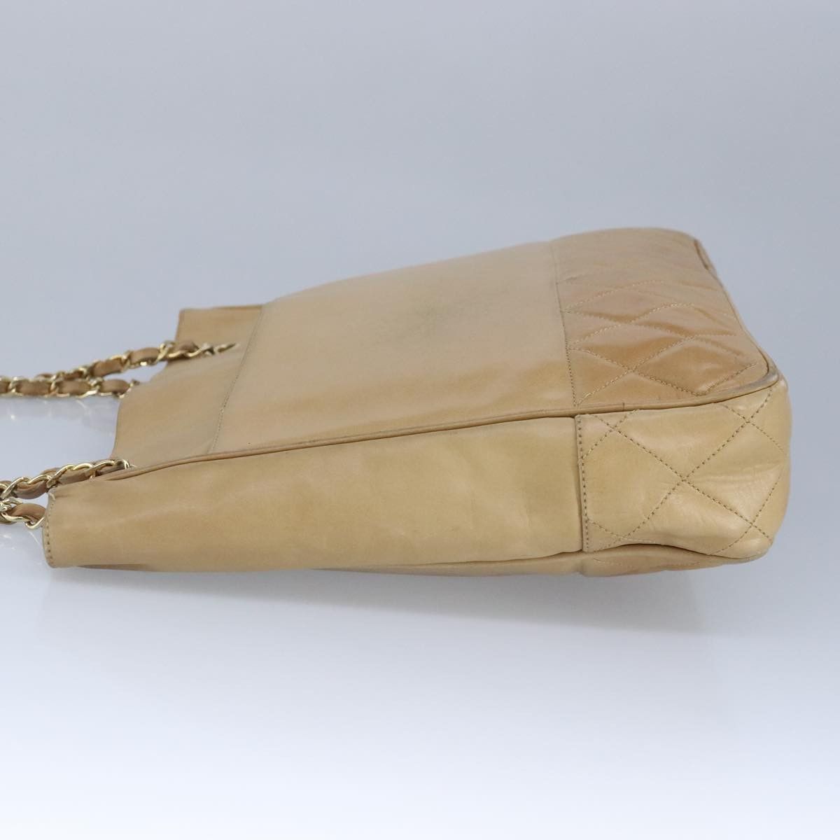 Chanel - Brown Leather Shoulder Bag (Pre-Owned) Size ONE SIZE - 4 Thumbnail