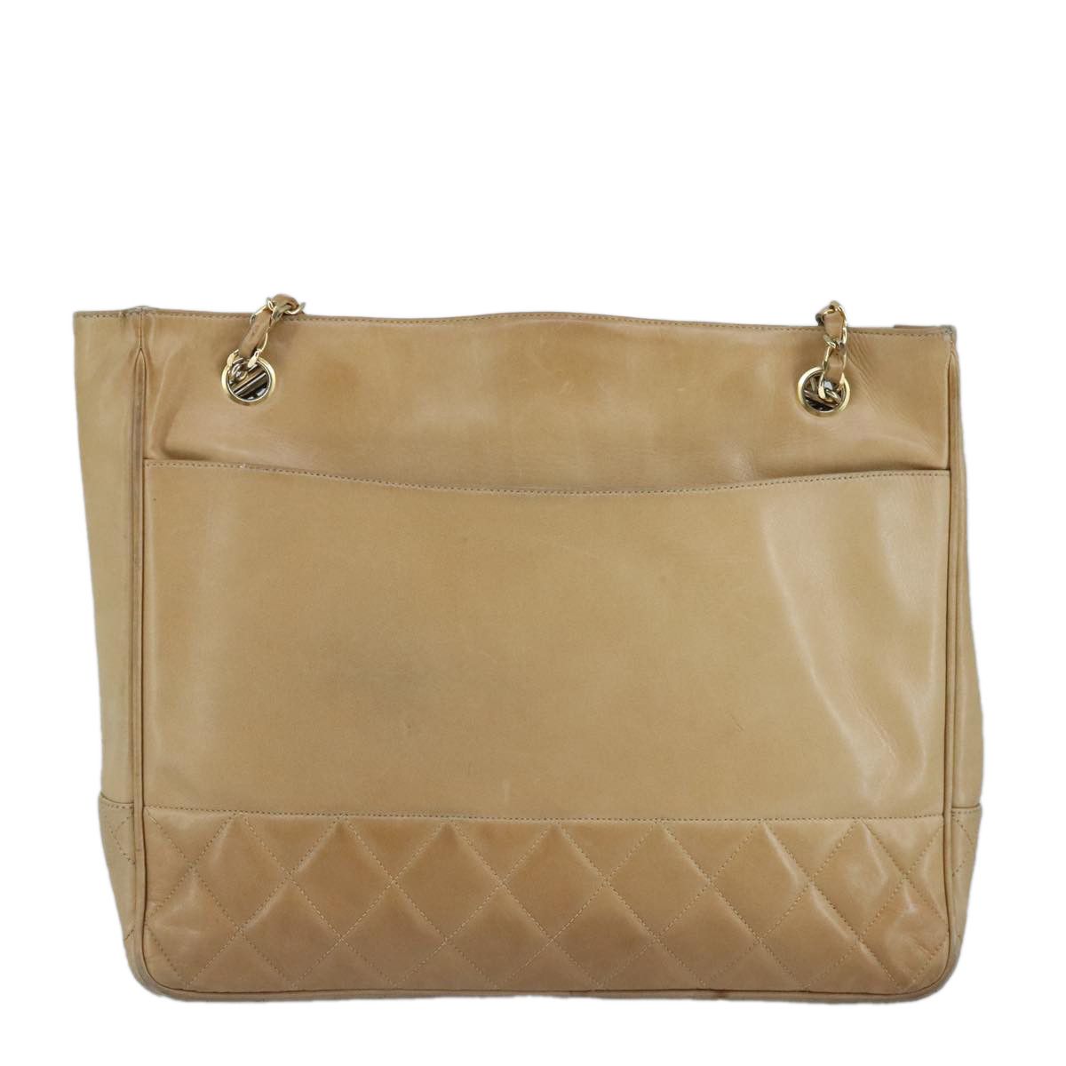 Chanel - Brown Leather Shoulder Bag (Pre-Owned) Size ONE SIZE - 2 Thumbnail