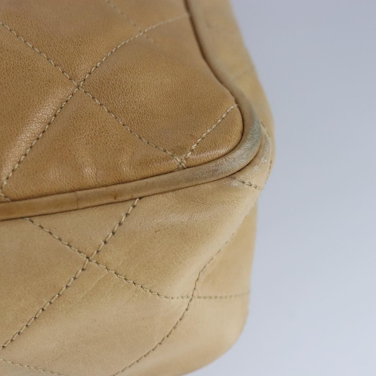 Chanel - Brown Leather Shoulder Bag (Pre-Owned) Size ONE SIZE - 13 Thumbnail