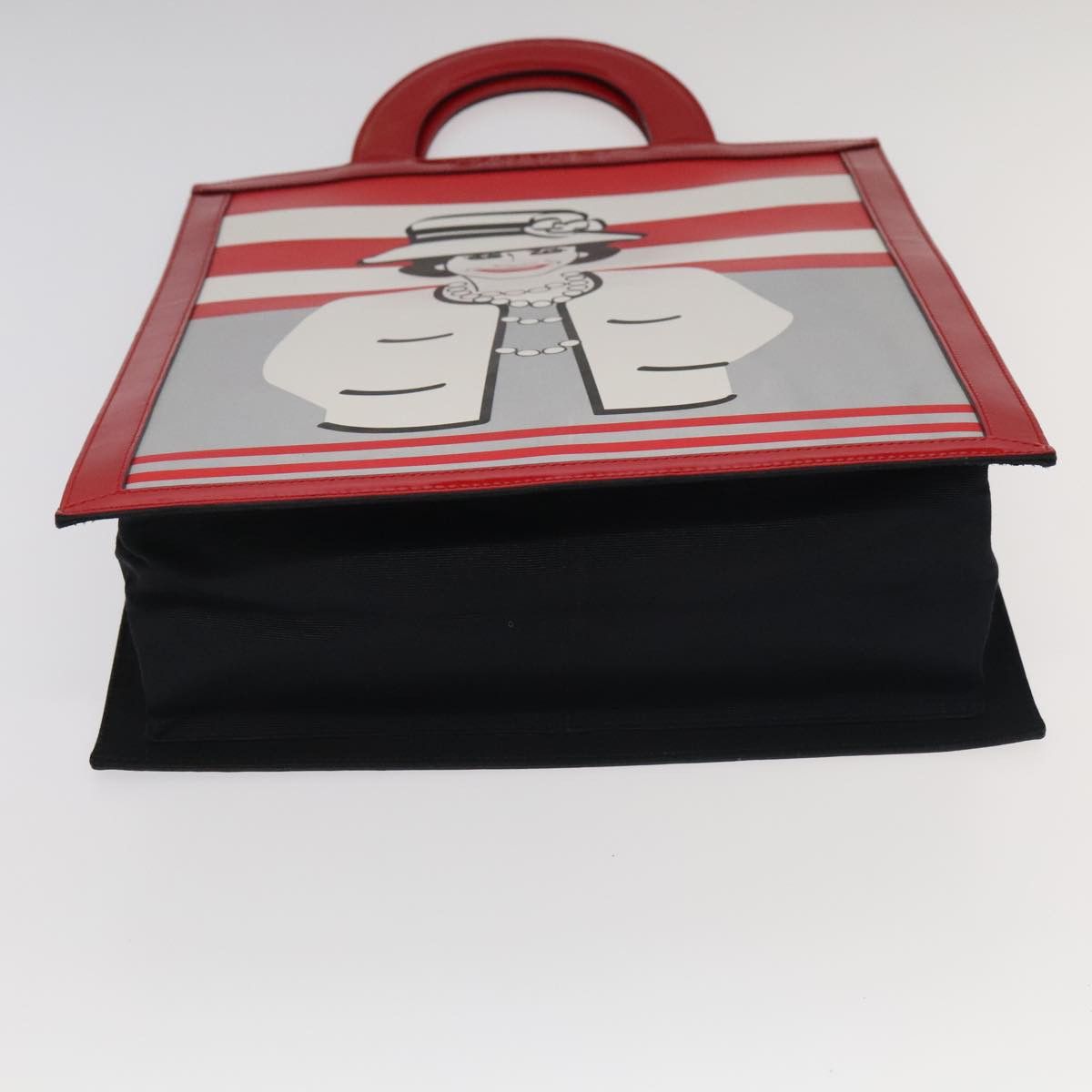 Chanel Mademoiselle Red Leather Tote Bag (Pre-Owned) Size ONE SIZE - 8 Thumbnail