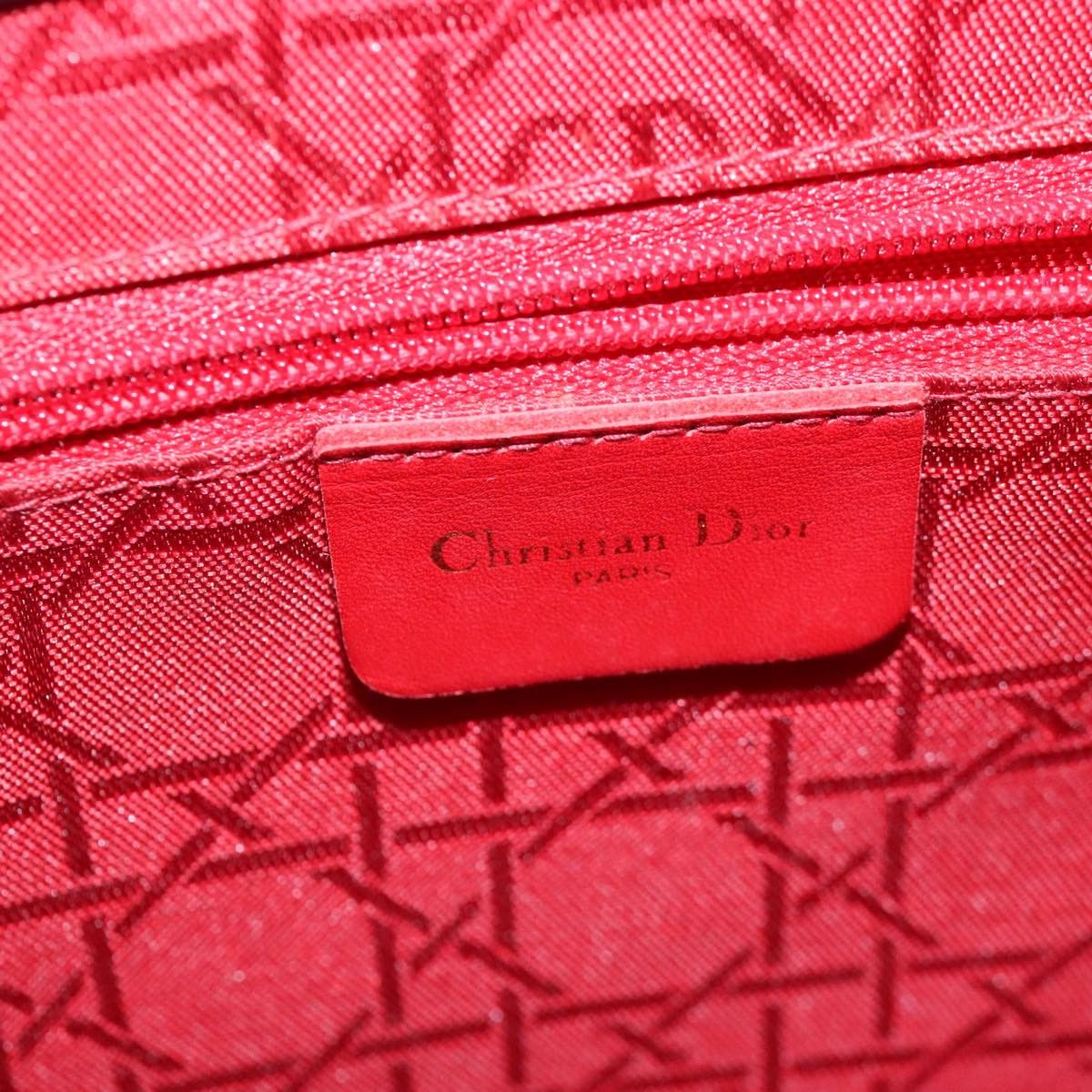 Dior Navy Leather Shoulder Bag (Pre-Owned) Size ONE SIZE - 15 Thumbnail