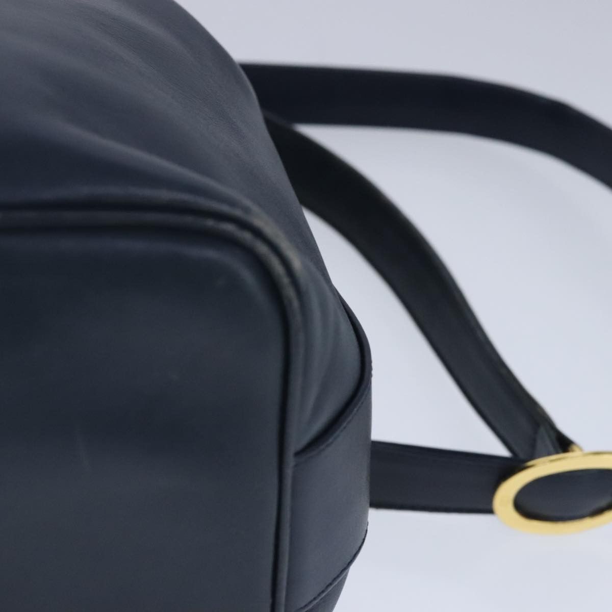 Dior Navy Leather Shoulder Bag (Pre-Owned) Size ONE SIZE - 11 Thumbnail
