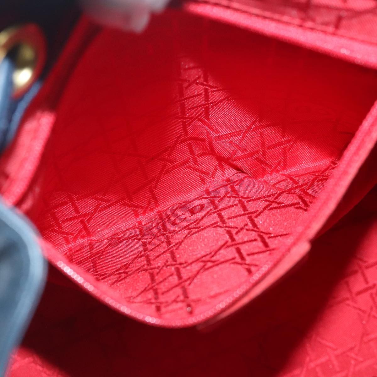 Dior Navy Leather Shoulder Bag (Pre-Owned) Size ONE SIZE - 19 Thumbnail