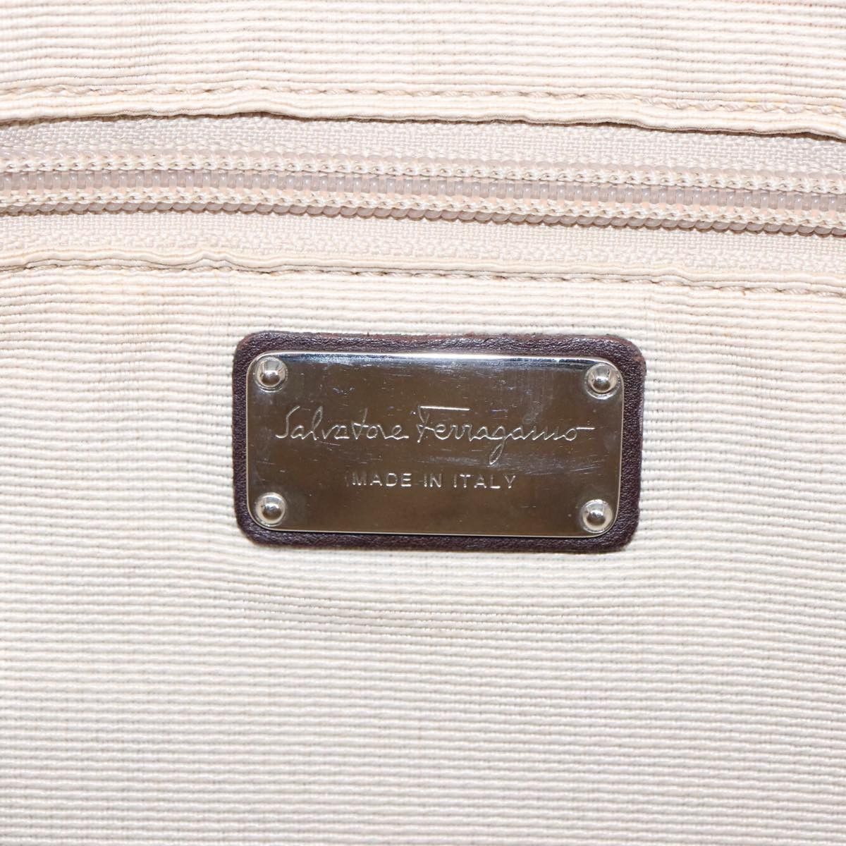 Salvatore Ferragamo Gancini Multicolour Canvas Tote Bag (Pre-Owned) Size ONE SIZE - 18 Thumbnail