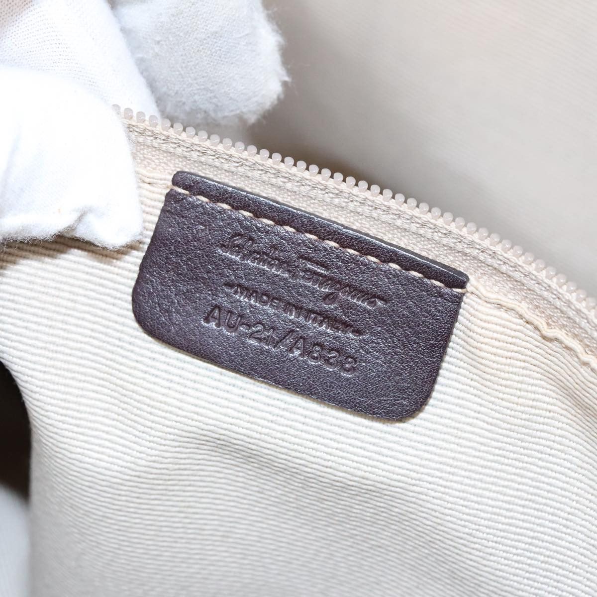 Salvatore Ferragamo Gancini Multicolour Canvas Tote Bag (Pre-Owned) Size ONE SIZE - 19 Thumbnail