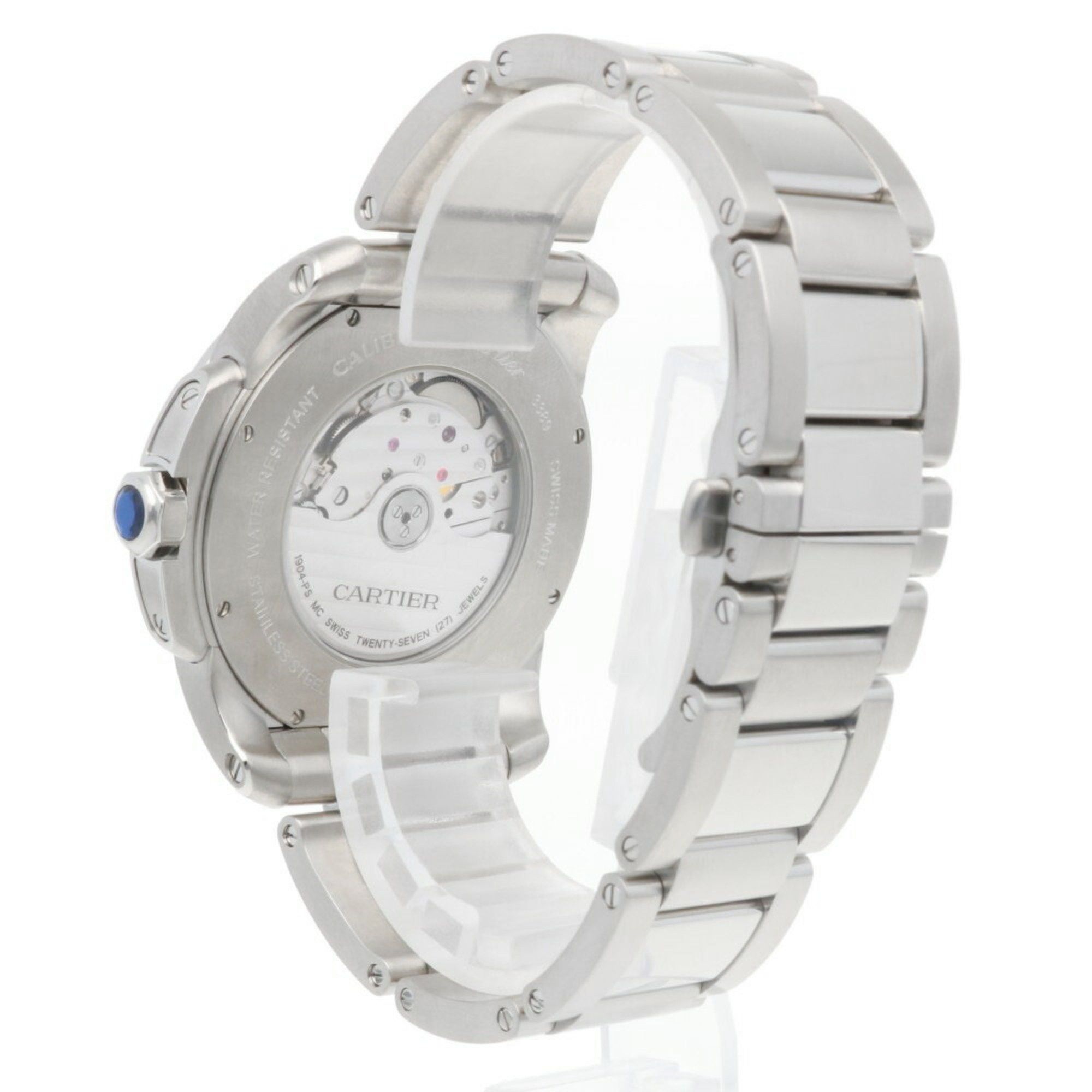 Cartier Cartier Calibre Watch, Stainless Steel W7100037, Automatic, Men's, CARTIER Size ONE SIZE - 5 Thumbnail