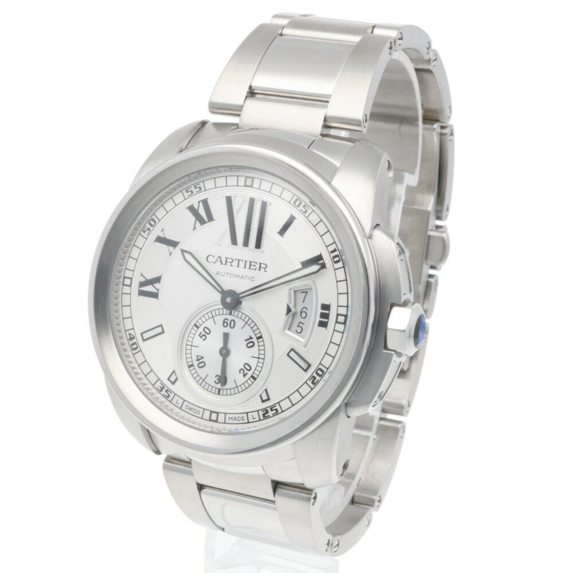 Cartier Cartier Calibre Watch, Stainless Steel W7100037, Automatic, Men's, CARTIER Size ONE SIZE - 3 Thumbnail