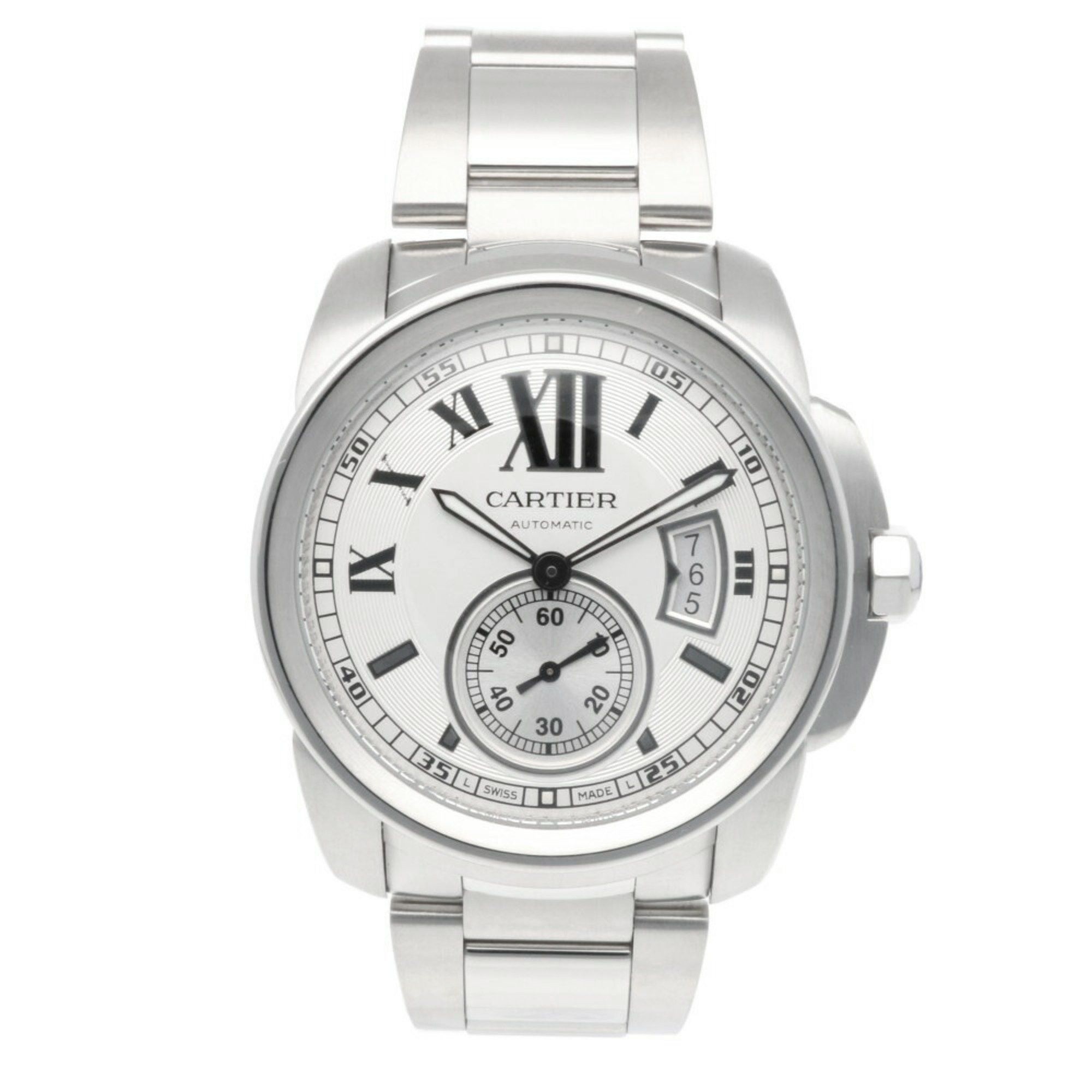 Cartier Cartier Calibre Watch, Stainless Steel W7100037, Automatic, Men's, CARTIER Size ONE SIZE - 8 Thumbnail