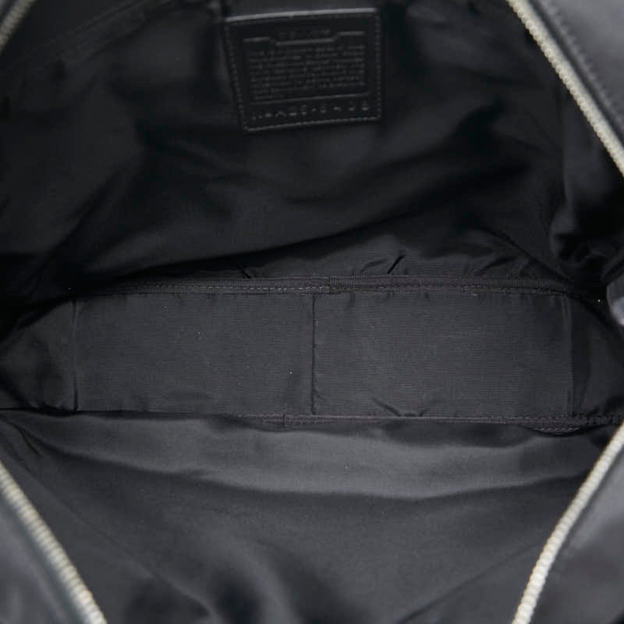 Coach Coach Bag Shoulder 6408 Black Nylon Leather Men's COACH Size ONE SIZE - 8 Thumbnail