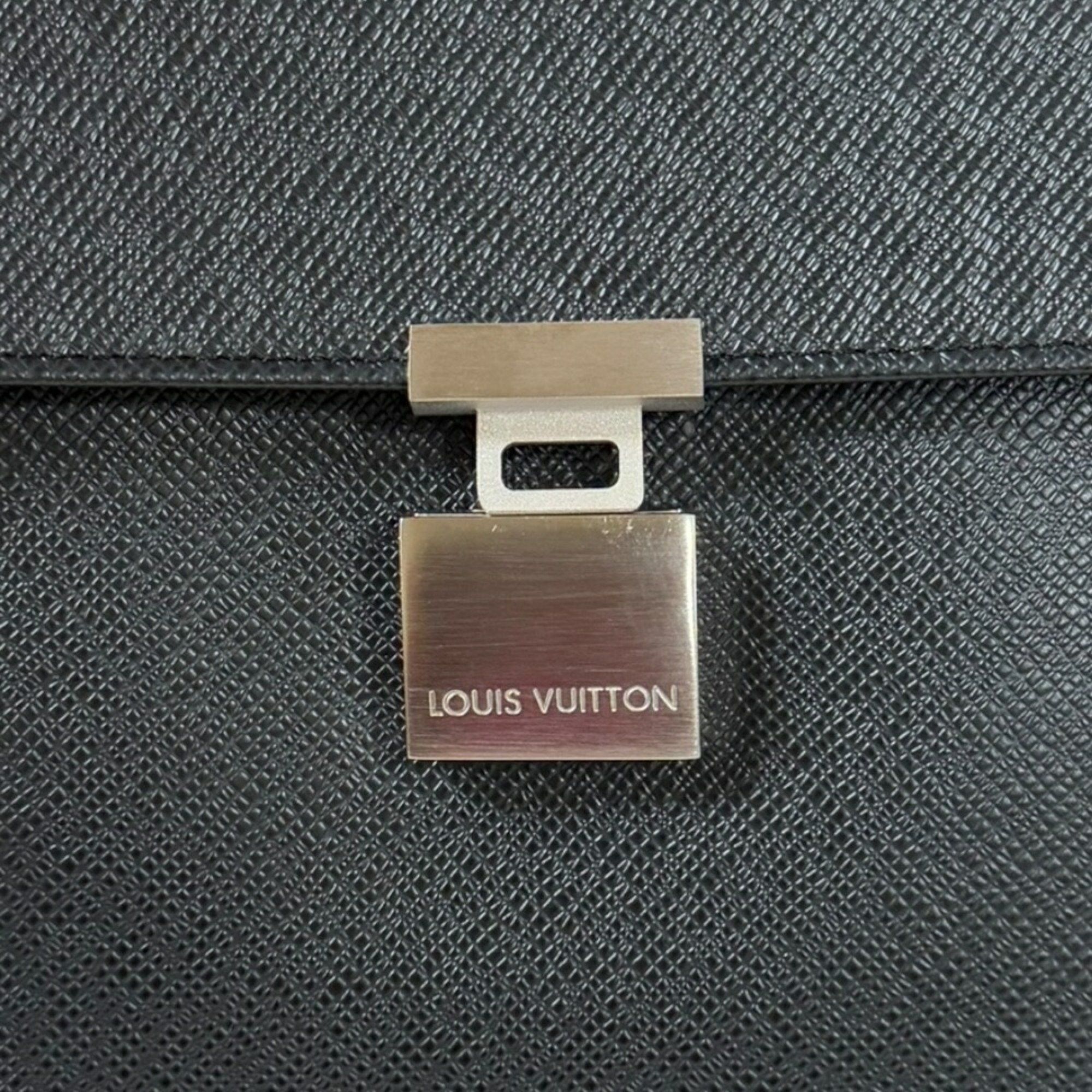Louis Vuitton Louis Vuitton Selenga Taiga Second Bag M30782 Black Men's LOUIS VUITTON Size ONE SIZE - 8 Thumbnail