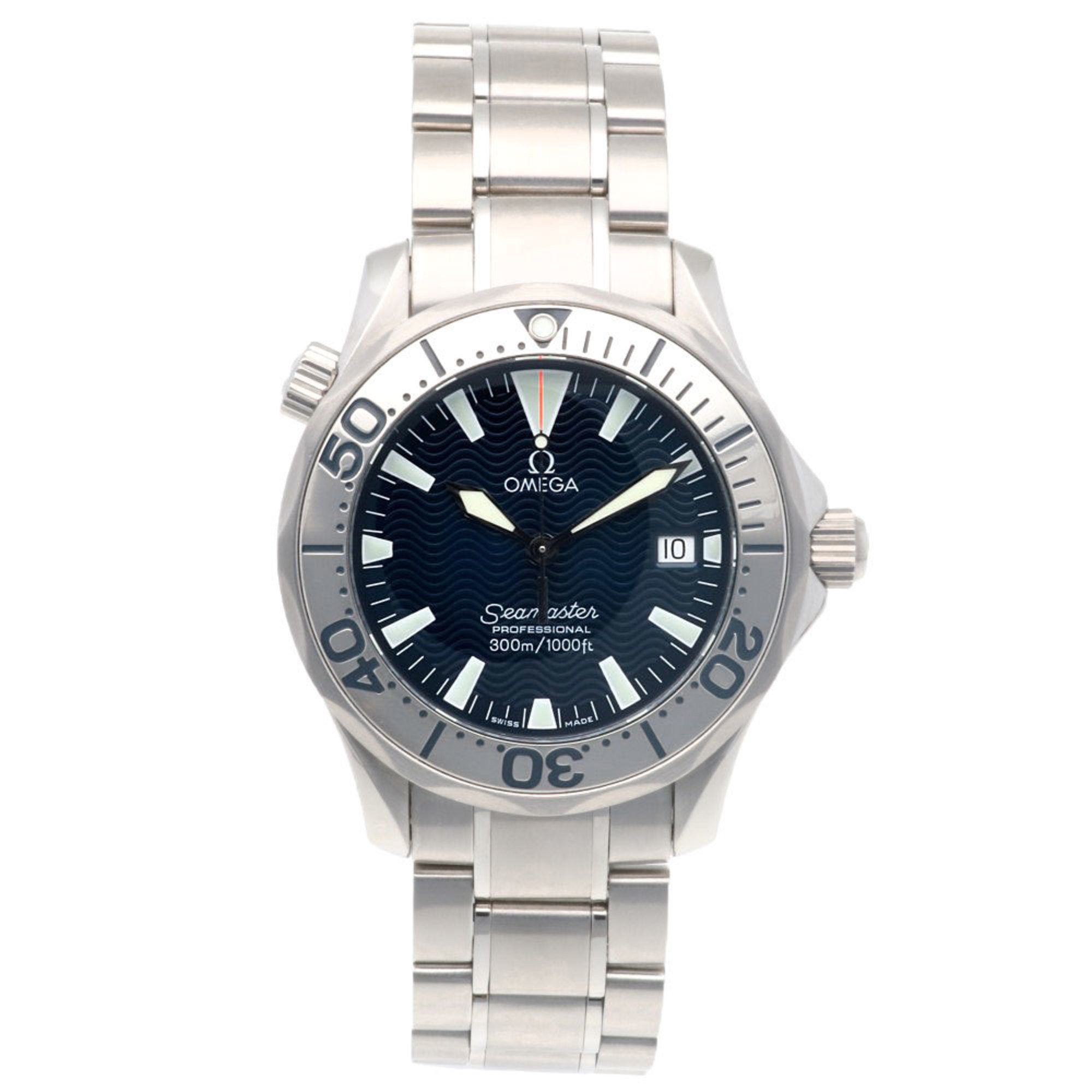 Omega OMEGA Seamaster Professional Watch Stainless Steel 2263.80 Quartz Men's 300M Size ONE SIZE - 8 Thumbnail