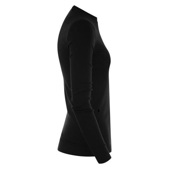 Fabiana Filippi FABIANA FILIPPI Women Polo Shirts JED214F399I963 BLACK Size L / US 10 / IT 46 - 3 Thumbnail