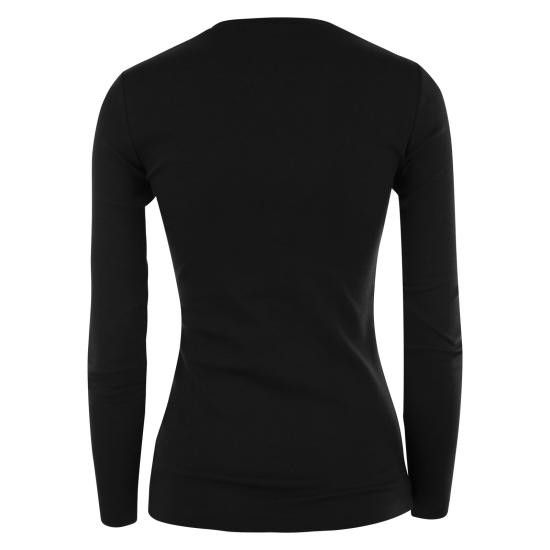 Fabiana Filippi FABIANA FILIPPI Women Polo Shirts JED214F399I963 BLACK Size L / US 10 / IT 46 - 2 Thumbnail
