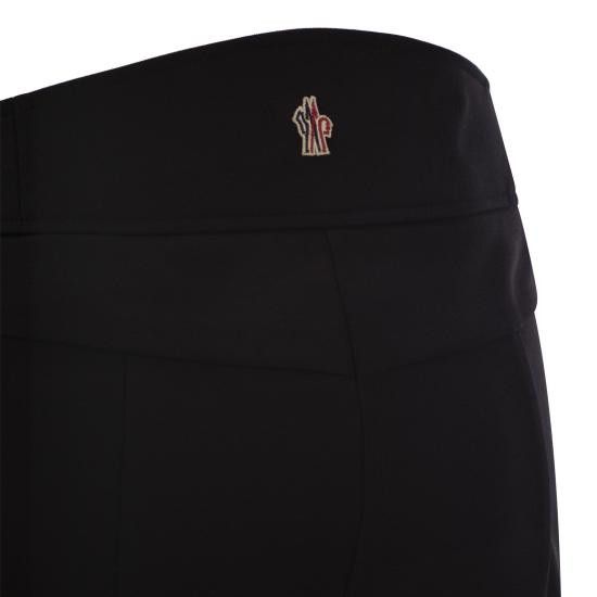 Moncler MONCLER Women Straight Pants J20982A00006 BLACK Size 30" / US 8 / IT 44 - 4 Thumbnail