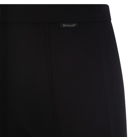 Moncler MONCLER Women Straight Pants J20932A00018 BLACK Size 26" / US 2 / IT 38 - 4 Thumbnail