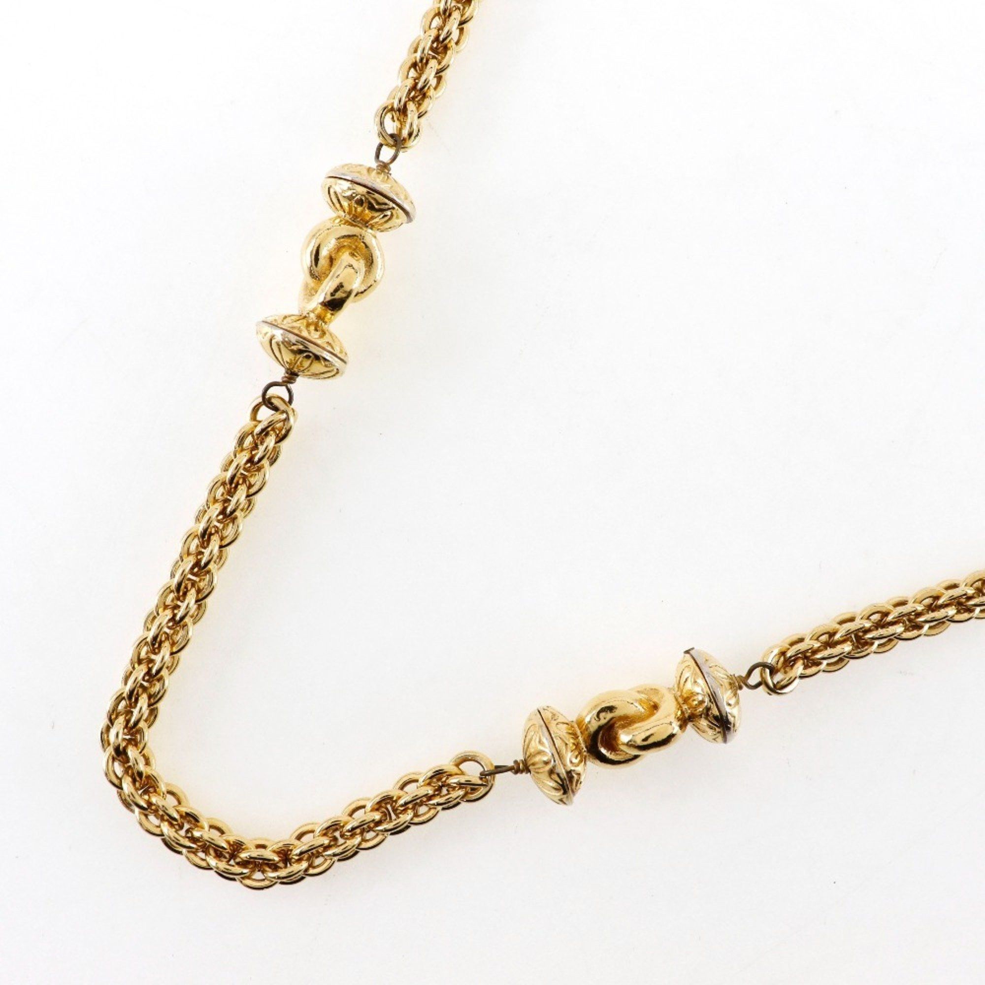 Chanel CHANEL Long Necklace Gold Plated Approx. 144g Women's Size ONE SIZE - 3 Thumbnail