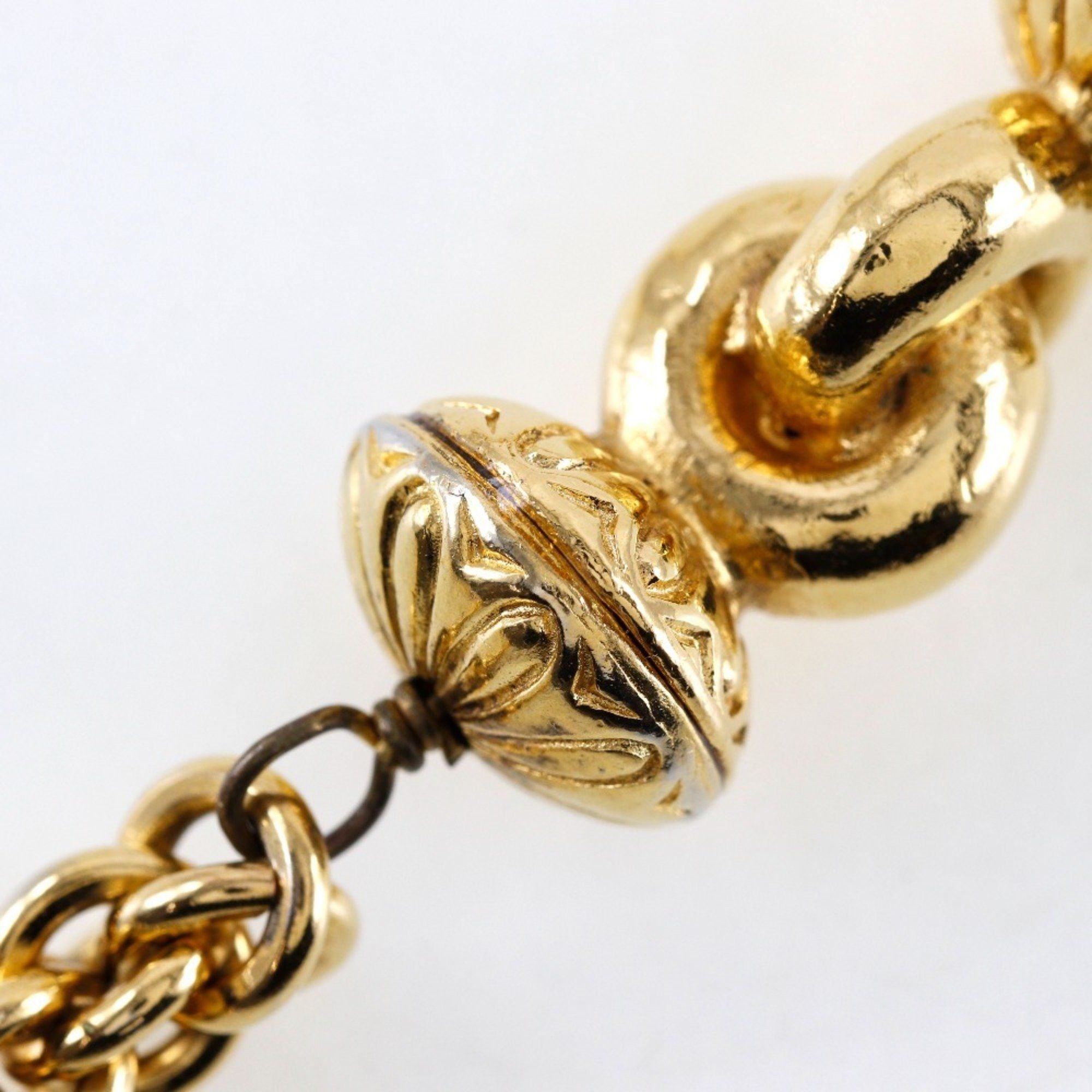 Chanel CHANEL Long Necklace Gold Plated Approx. 144g Women's Size ONE SIZE - 7 Thumbnail