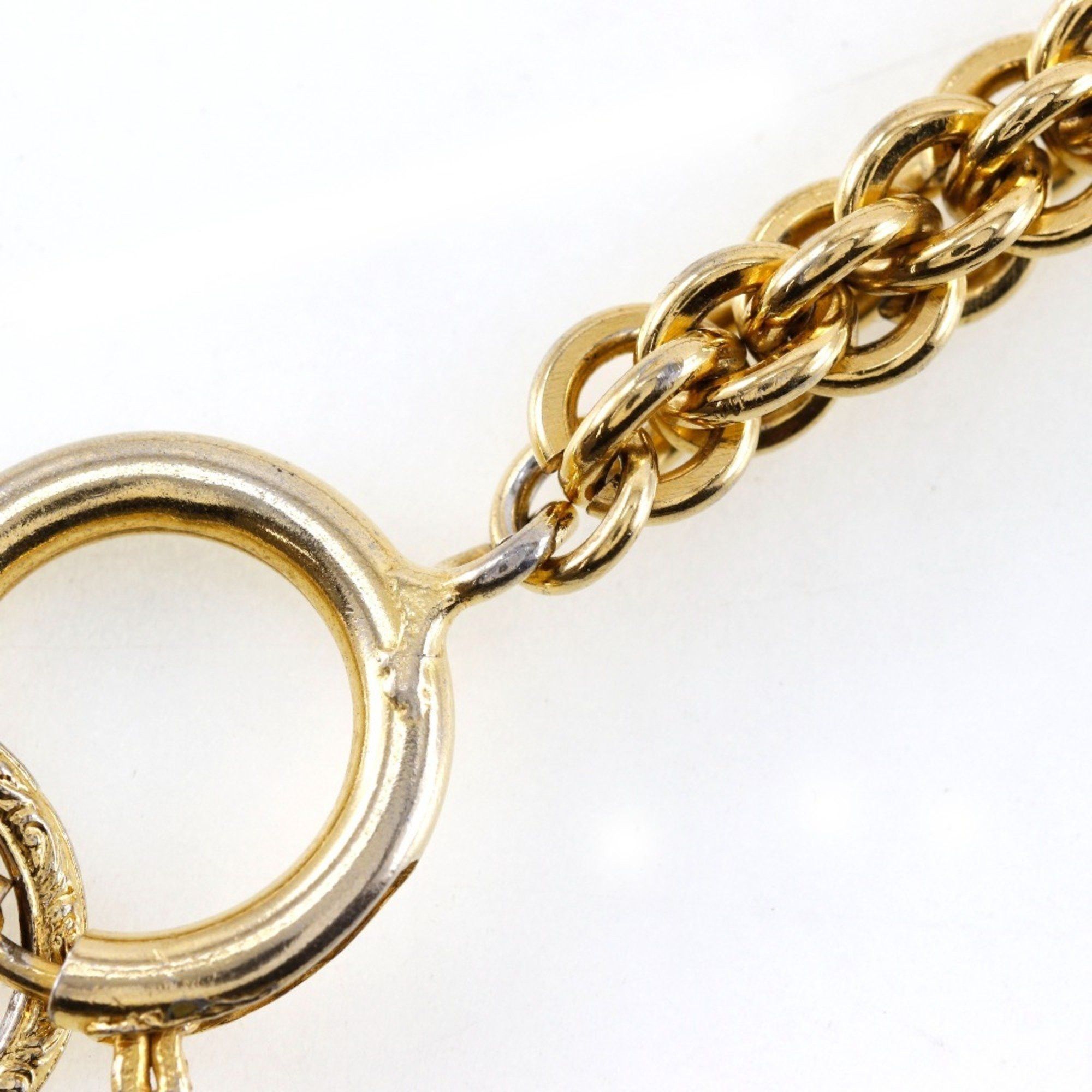 Chanel CHANEL Long Necklace Gold Plated Approx. 144g Women's Size ONE SIZE - 9 Thumbnail