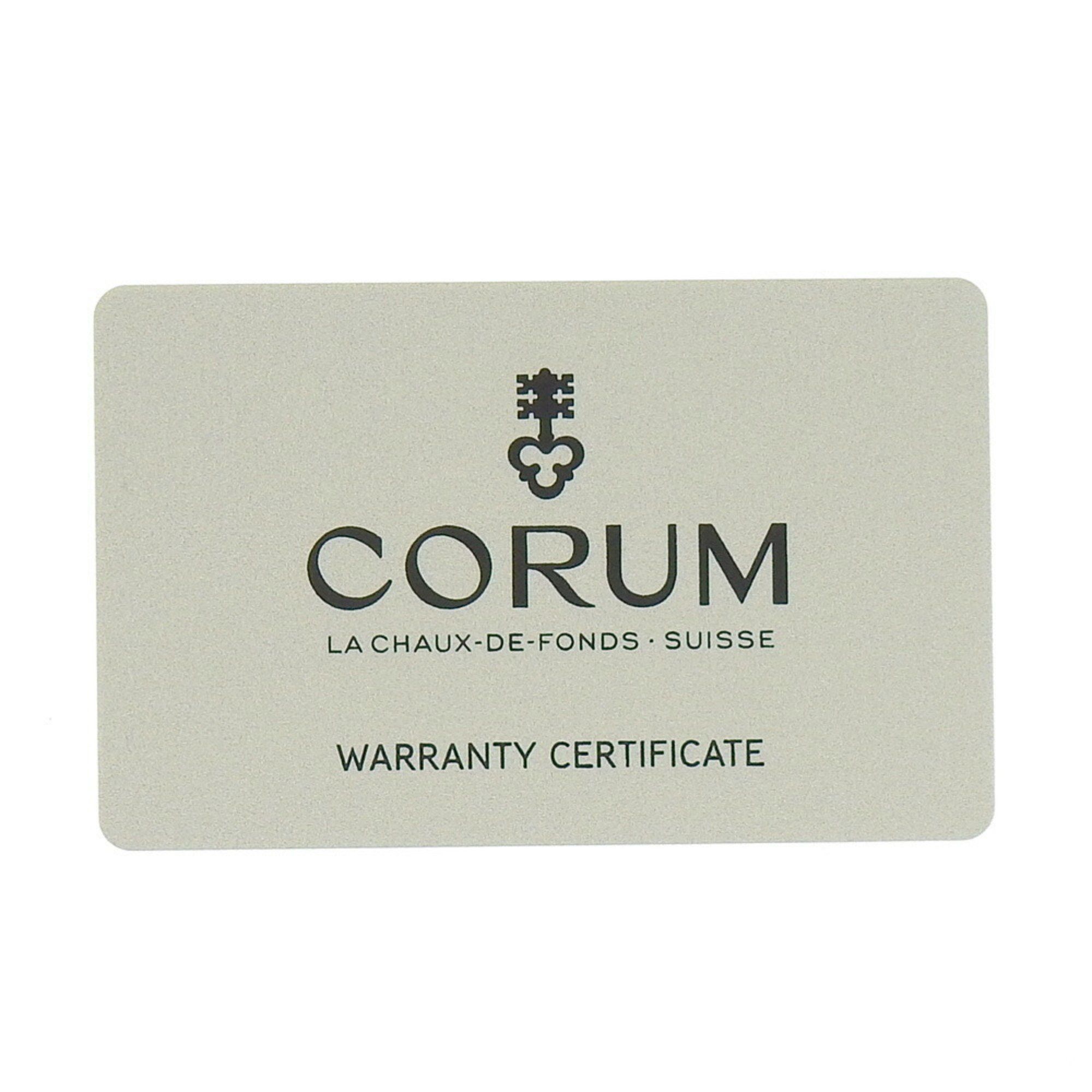 Corum CORUM Admiral 42 Watch 395.102.22/F371AN12 Stainless Steel x Rubber Quartz Analog Display Black Dial Men's Size ONE SIZE - 8 Thumbnail