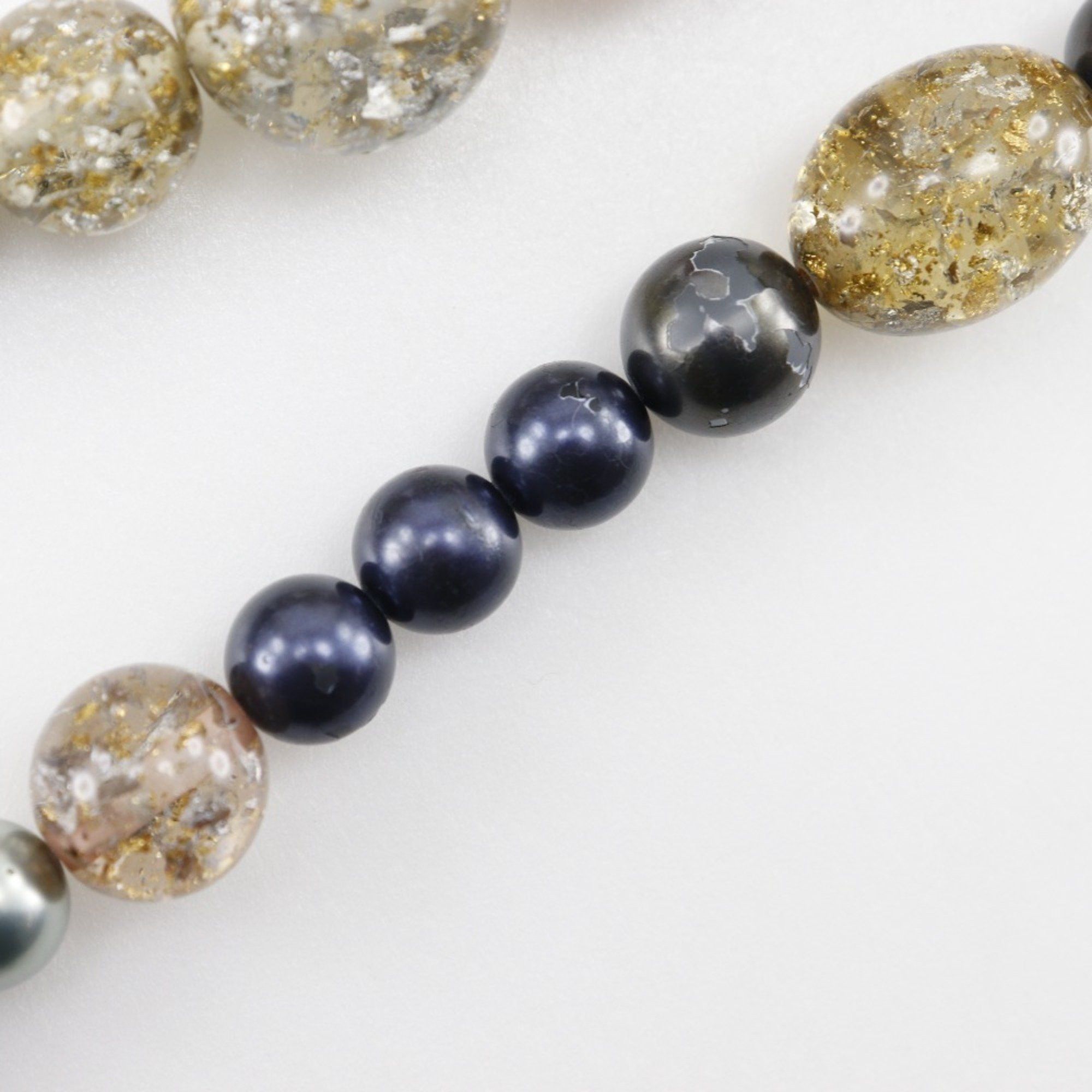 Chanel CHANEL COCO Mark Necklace x Fake Pearl Rhinestone 2006 Multicolor 06P Approx. 147g Women's Size ONE SIZE - 9 Thumbnail