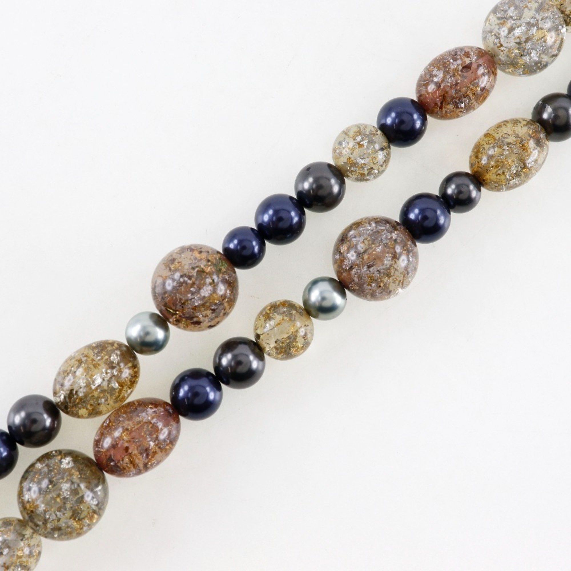 Chanel CHANEL COCO Mark Necklace x Fake Pearl Rhinestone 2006 Multicolor 06P Approx. 147g Women's Size ONE SIZE - 4 Thumbnail