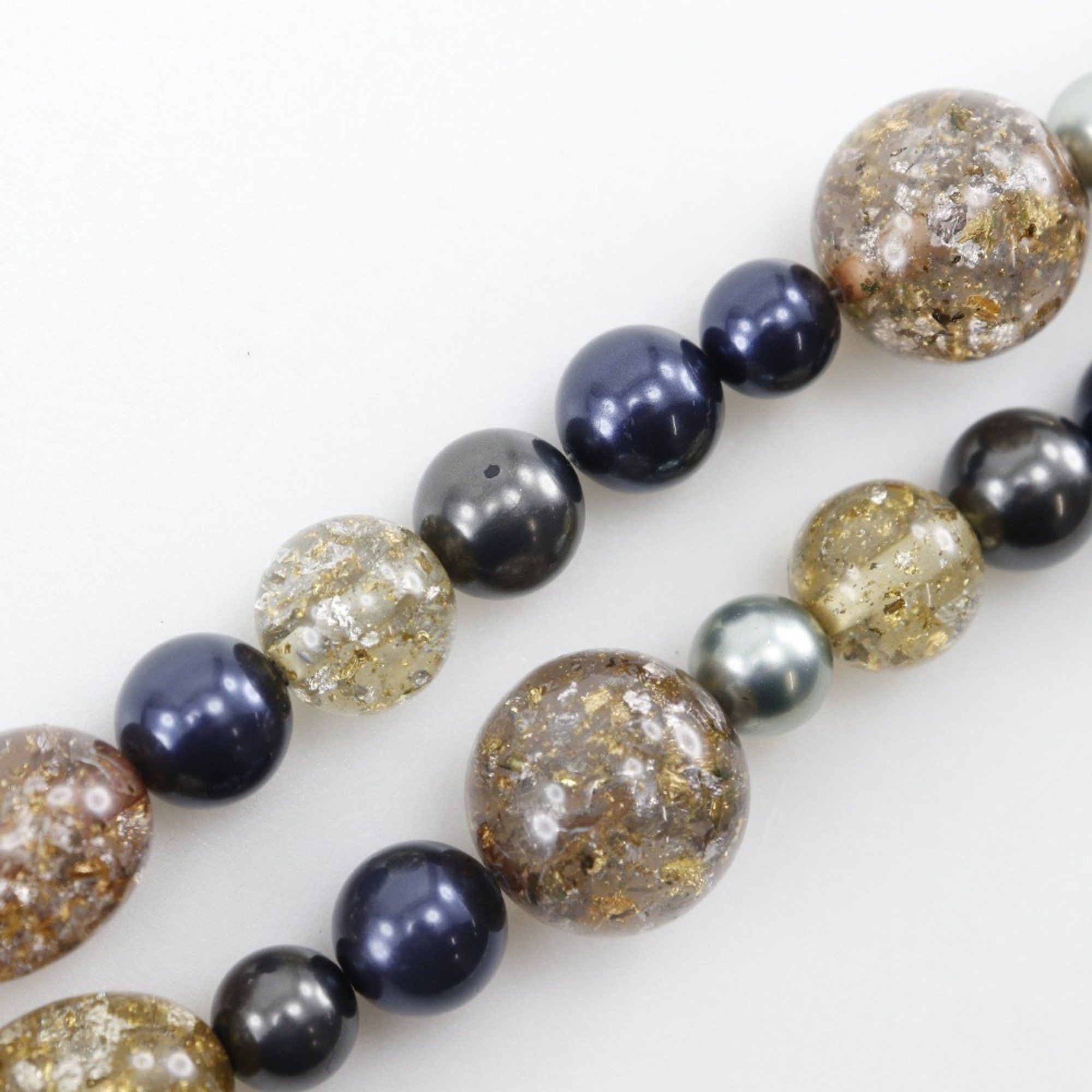 Chanel CHANEL COCO Mark Necklace x Fake Pearl Rhinestone 2006 Multicolor 06P Approx. 147g Women's Size ONE SIZE - 8 Thumbnail