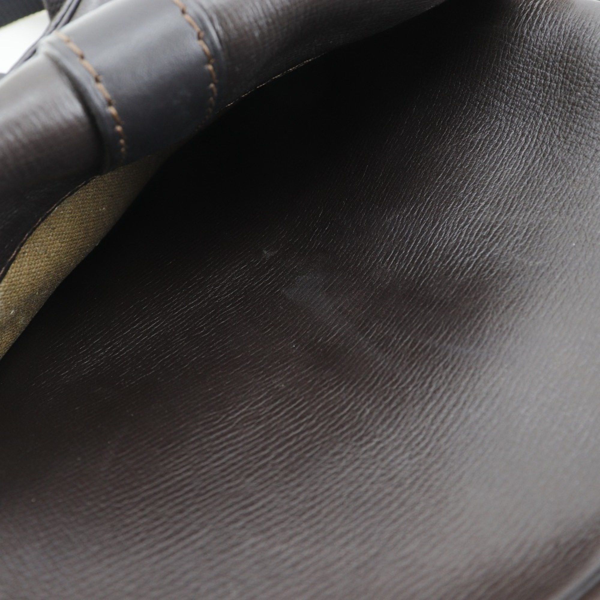 Louis Vuitton Louis Vuitton Irokuwa Shoulder Bag Utah M92534 Leather Cafe 2007 Brown TH1047 Double Men's Size ONE SIZE - 10 Thumbnail