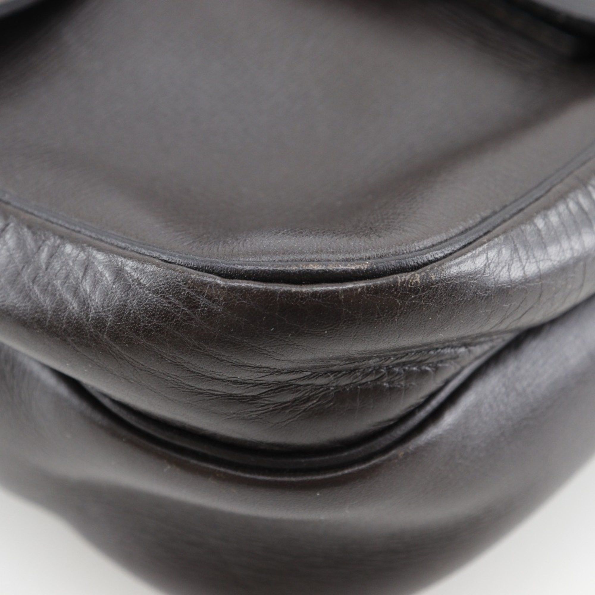 Louis Vuitton Louis Vuitton Irokuwa Shoulder Bag Utah M92534 Leather Cafe 2007 Brown TH1047 Double Men's Size ONE SIZE - 4 Thumbnail