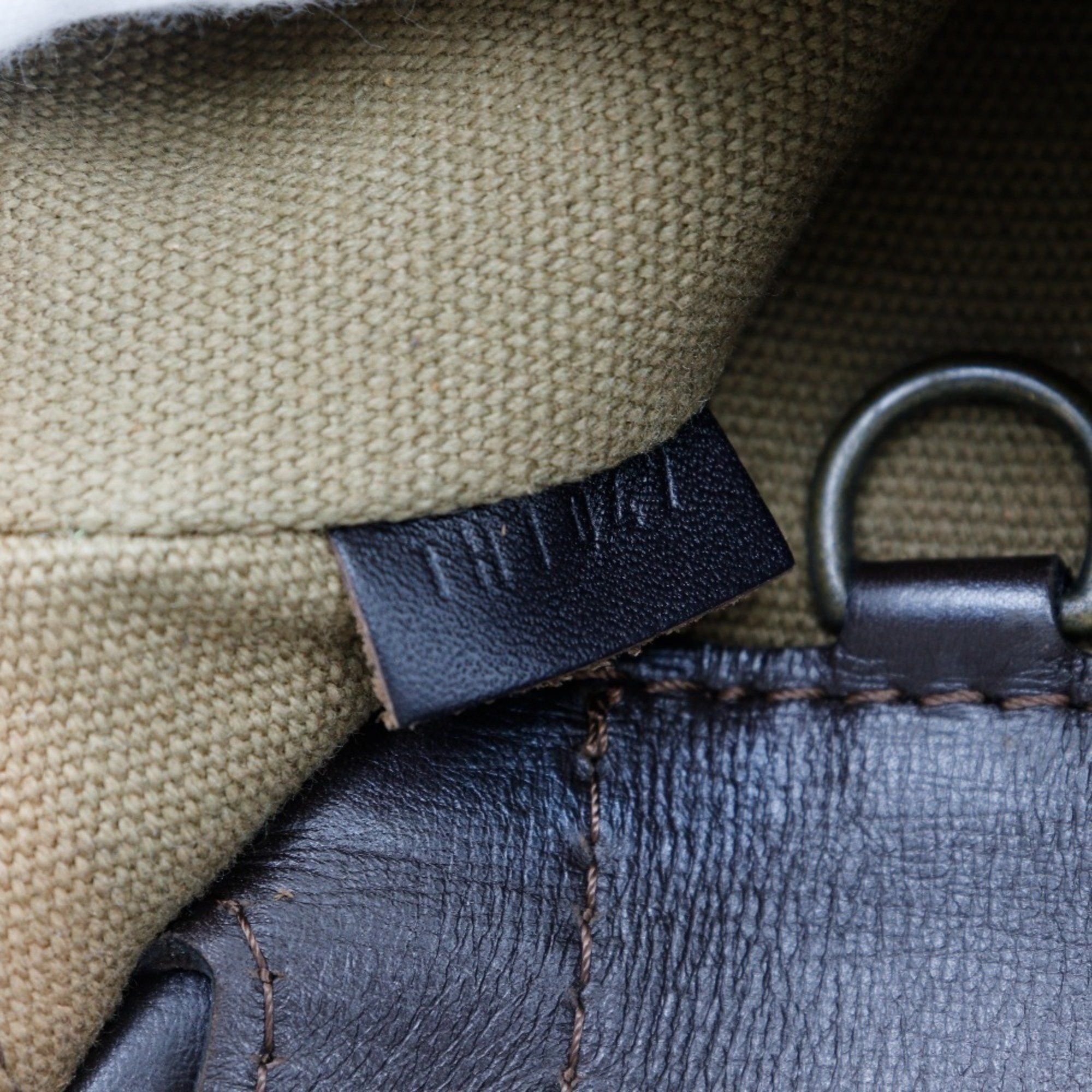 Louis Vuitton Louis Vuitton Irokuwa Shoulder Bag Utah M92534 Leather Cafe 2007 Brown TH1047 Double Men's Size ONE SIZE - 12 Thumbnail