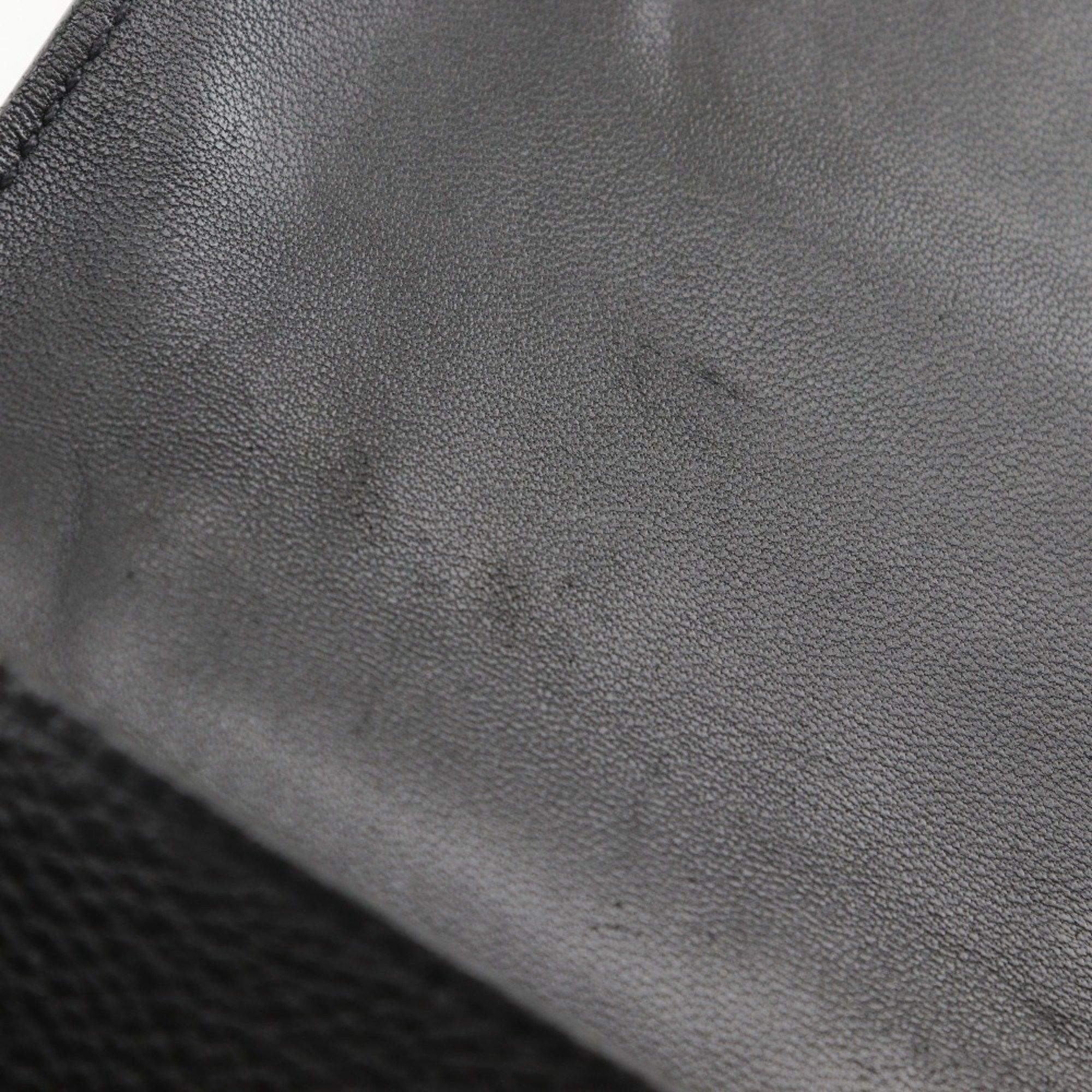 Hermes Hermes Dogon GM Long Wallet Togo 2014 Black □R Belt Clasp Unisex Size ONE SIZE - 13 Thumbnail