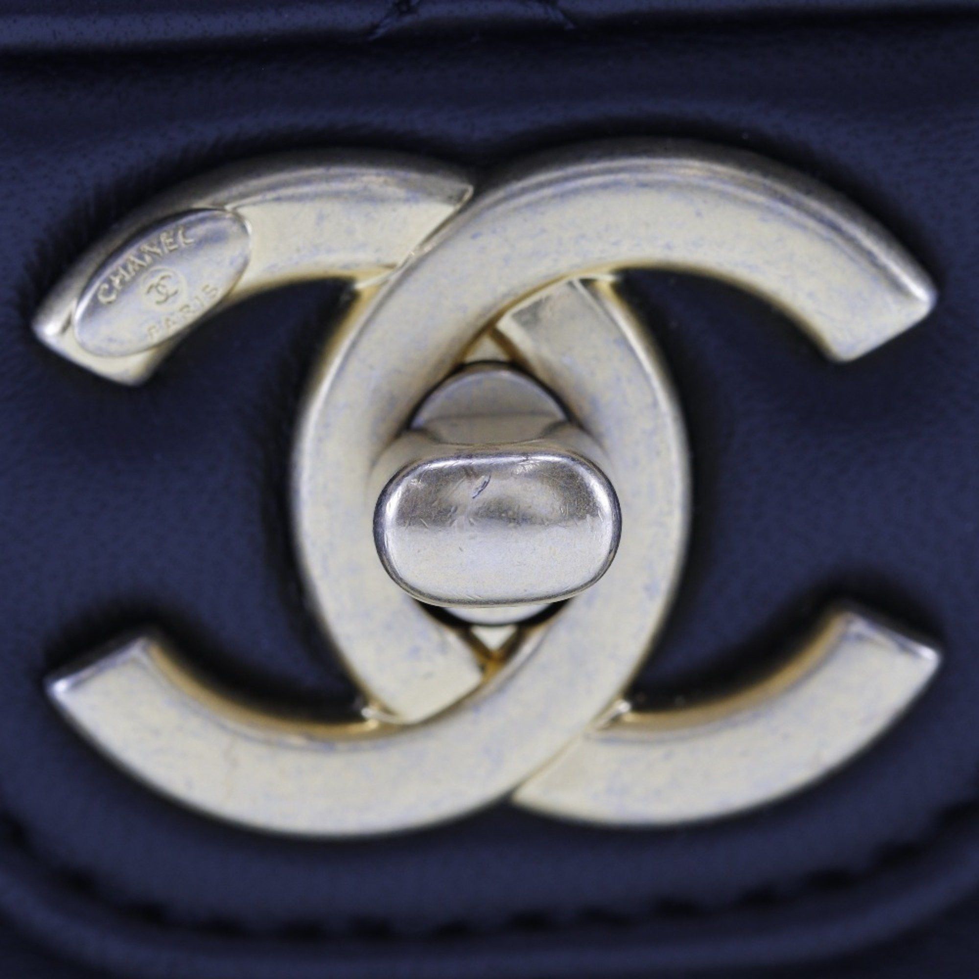 Chanel CHANEL Matelasse Shoulder Bag Chain Coco Mark Charm Calfskin Black Turn Lock Women's Size ONE SIZE - 7 Thumbnail