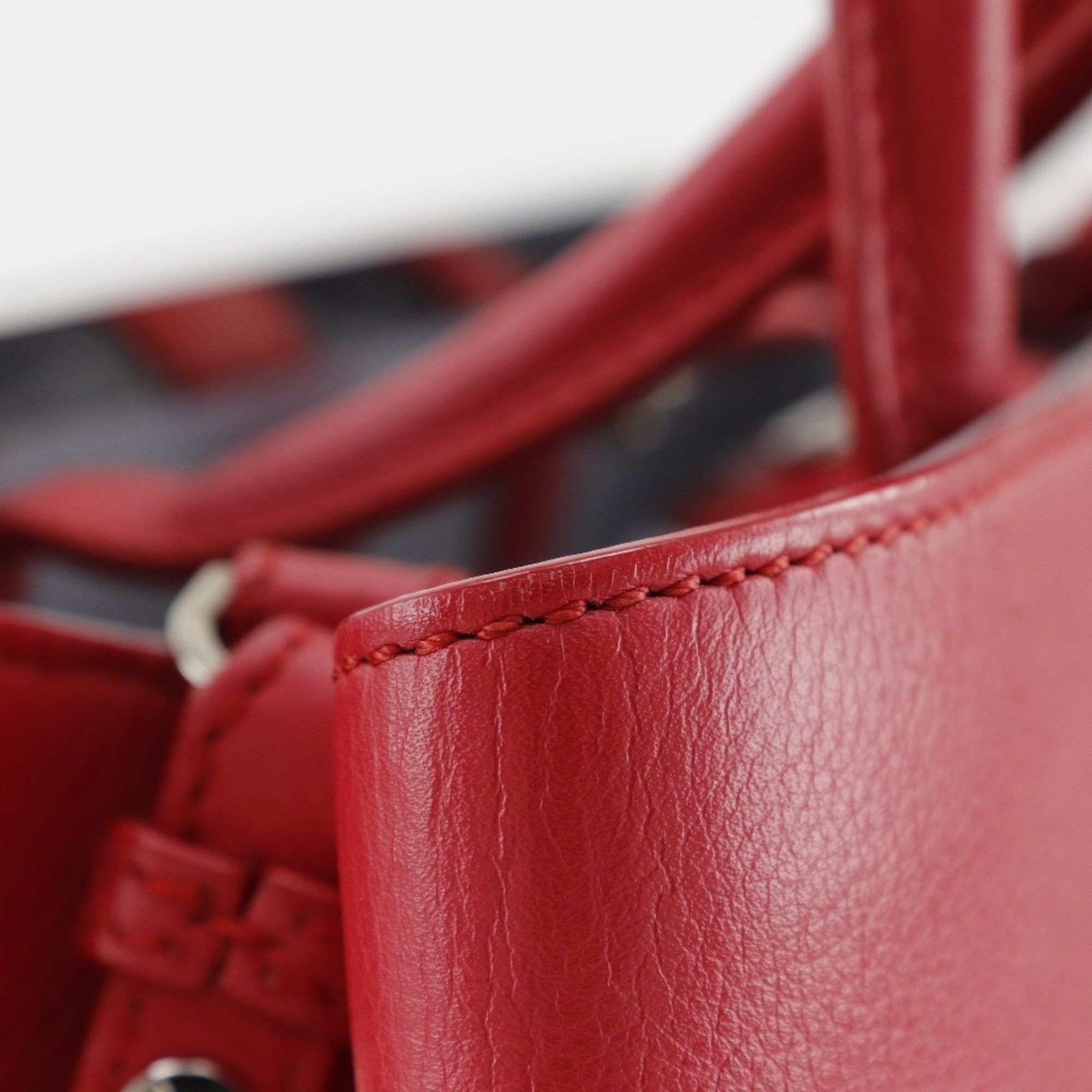 Fendi FENDI Petite to Jules handbag shoulder bag 8BH253 calf red 2way type women's Size ONE SIZE - 8 Thumbnail