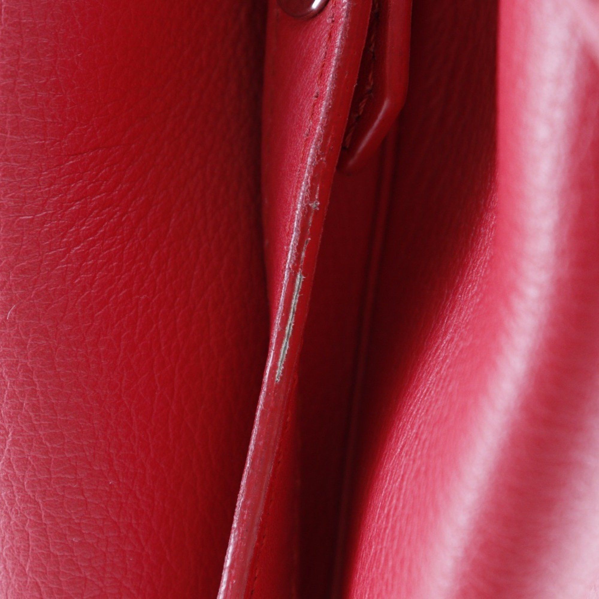 Fendi FENDI Petite to Jules handbag shoulder bag 8BH253 calf red 2way type women's Size ONE SIZE - 15 Thumbnail