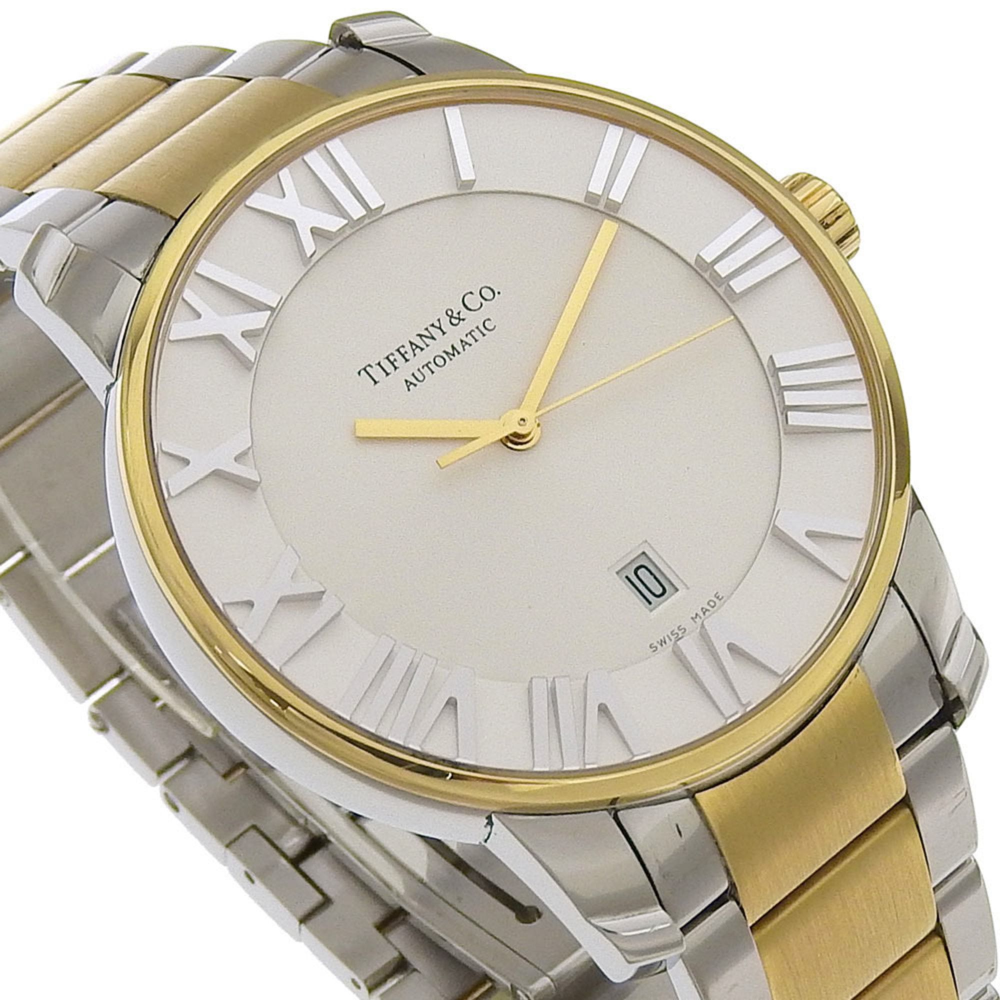 Tiffany & Co. Tiffany & Co. Atlas Dome Watch Z1810.68.15A21A00A Stainless Steel Automatic White Dial Men's Size ONE SIZE - 3 Thumbnail
