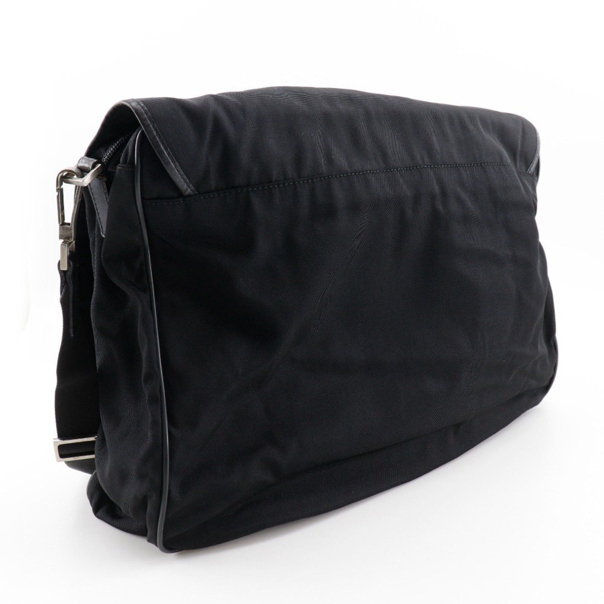 Gucci GUCCI Crossbody Shoulder Bag 019 0376 Nylon Canvas Black Velcro Men's Size ONE SIZE - 3 Thumbnail
